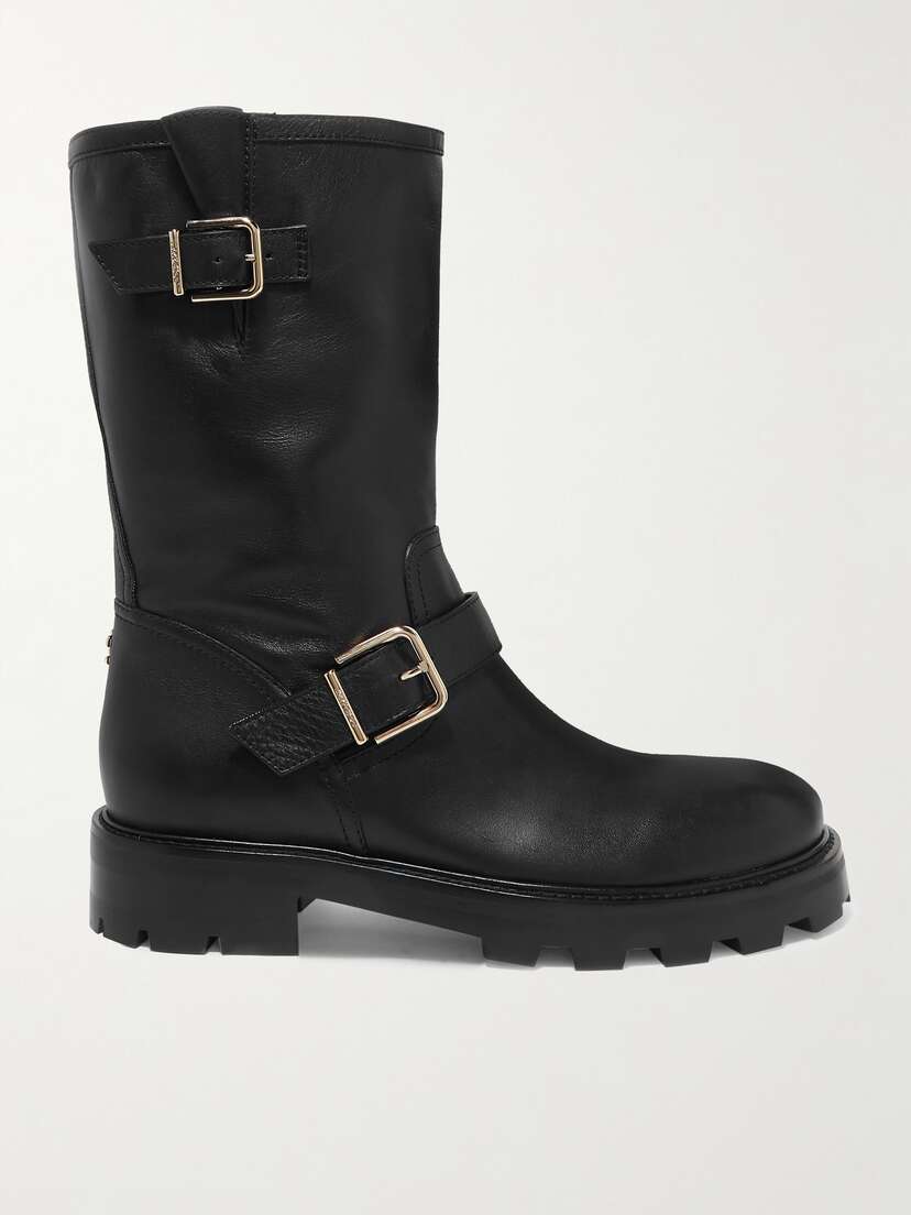 Jimmy Choo Biker Ii Leather Boots