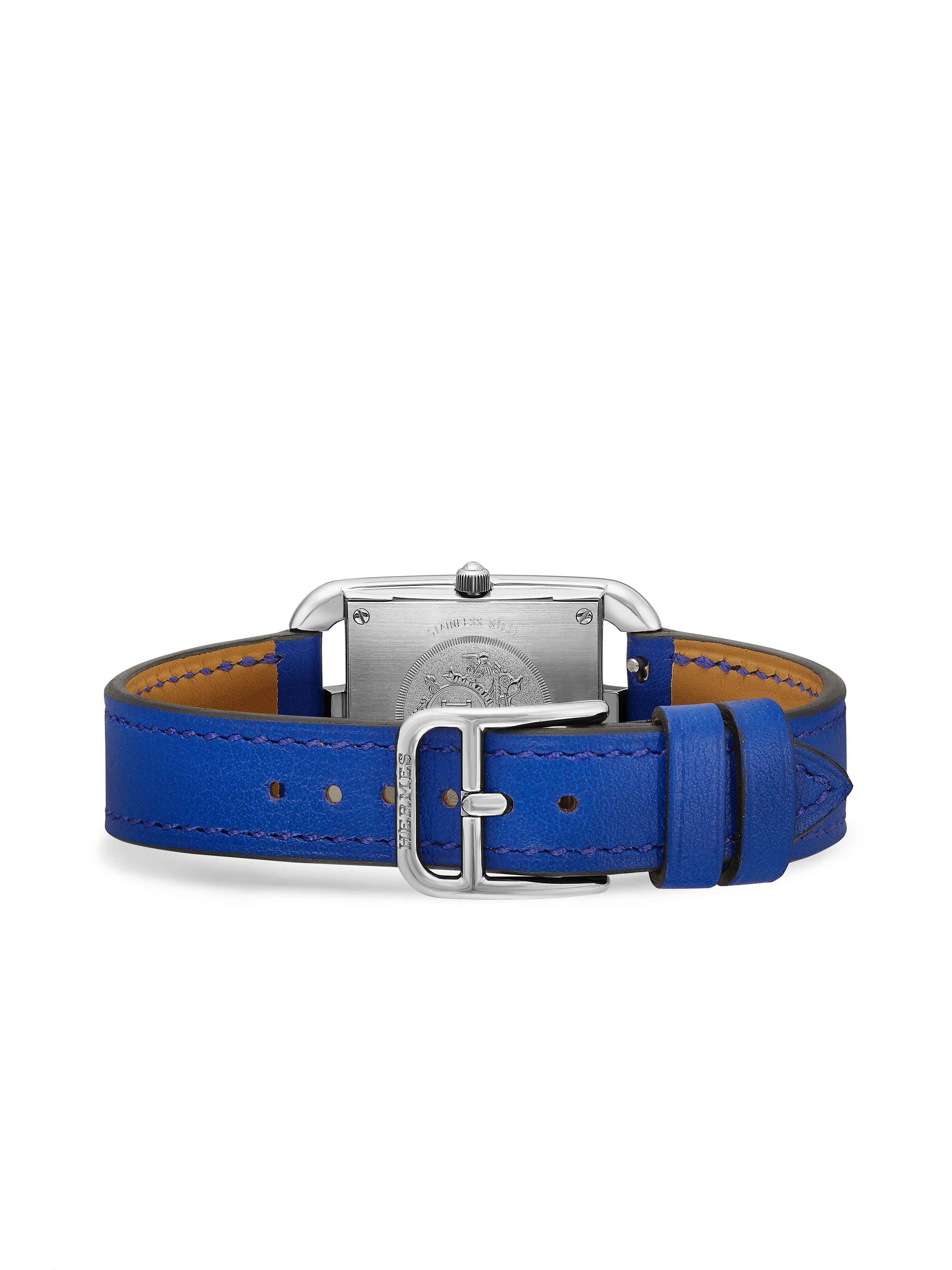 HERMÈS TIMEPIECES Cape Cod 23mm small stainless steel and leather watch