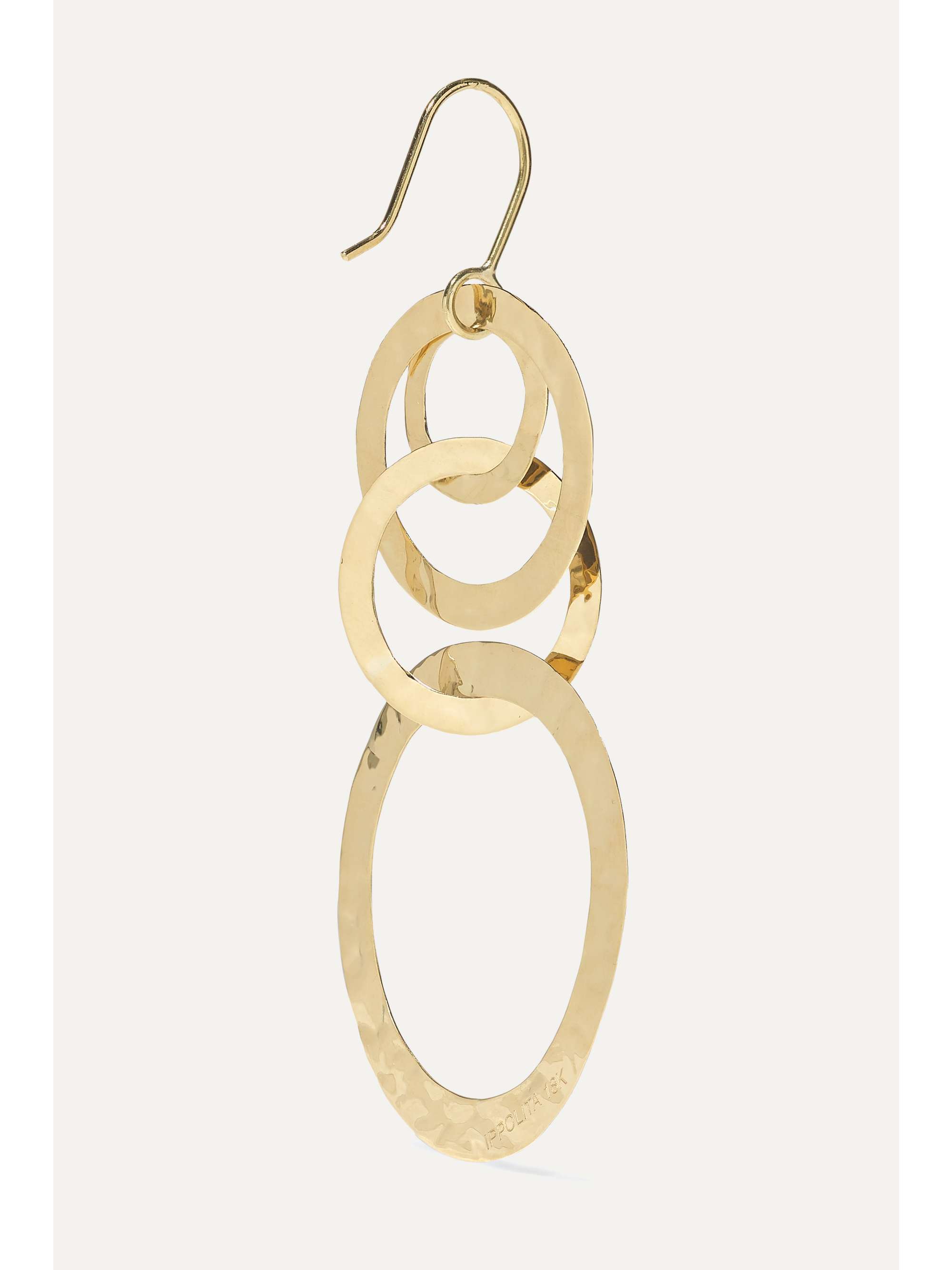 IPPOLITA Classico 18-karat gold earrings