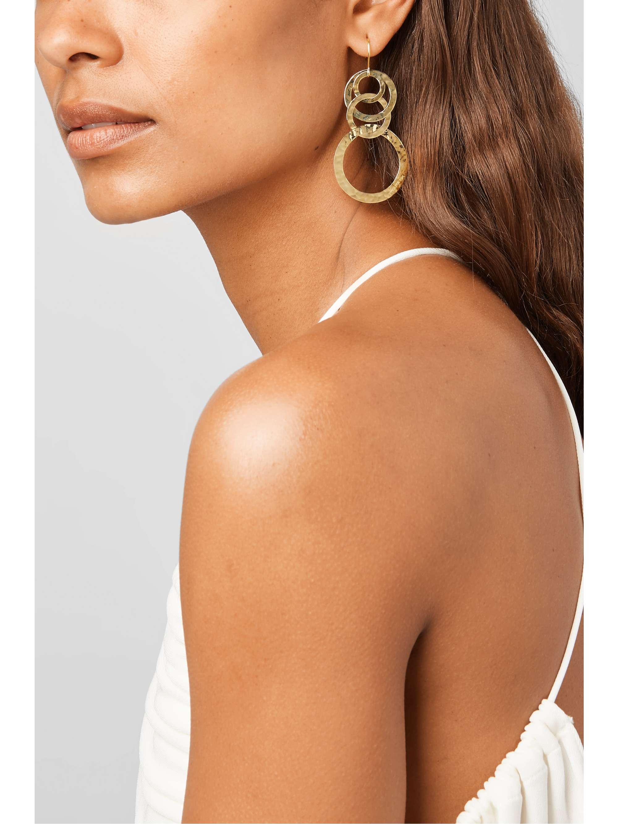 IPPOLITA Classico 18-karat gold earrings