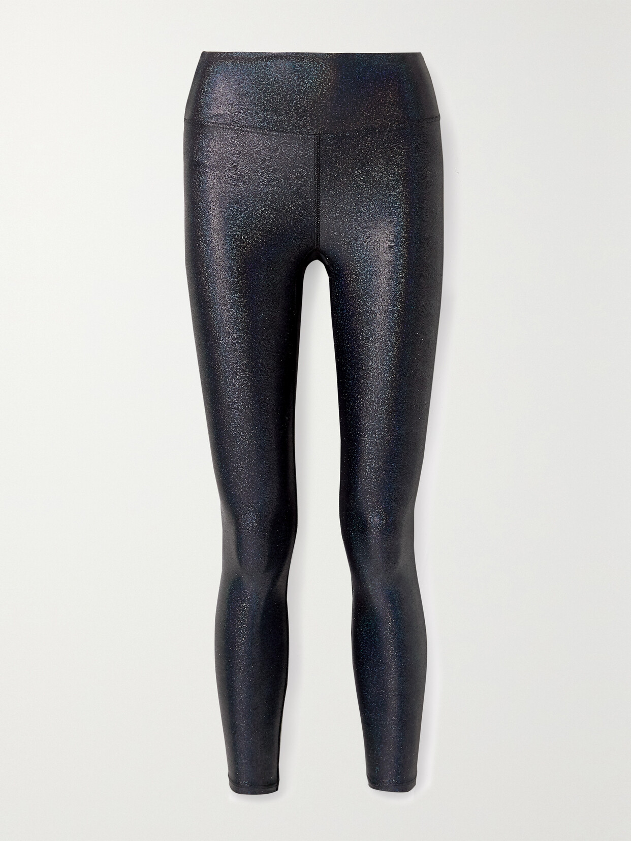 HEROINE SPORT - Marvel Metallic Stretch Leggings - Gunmetal