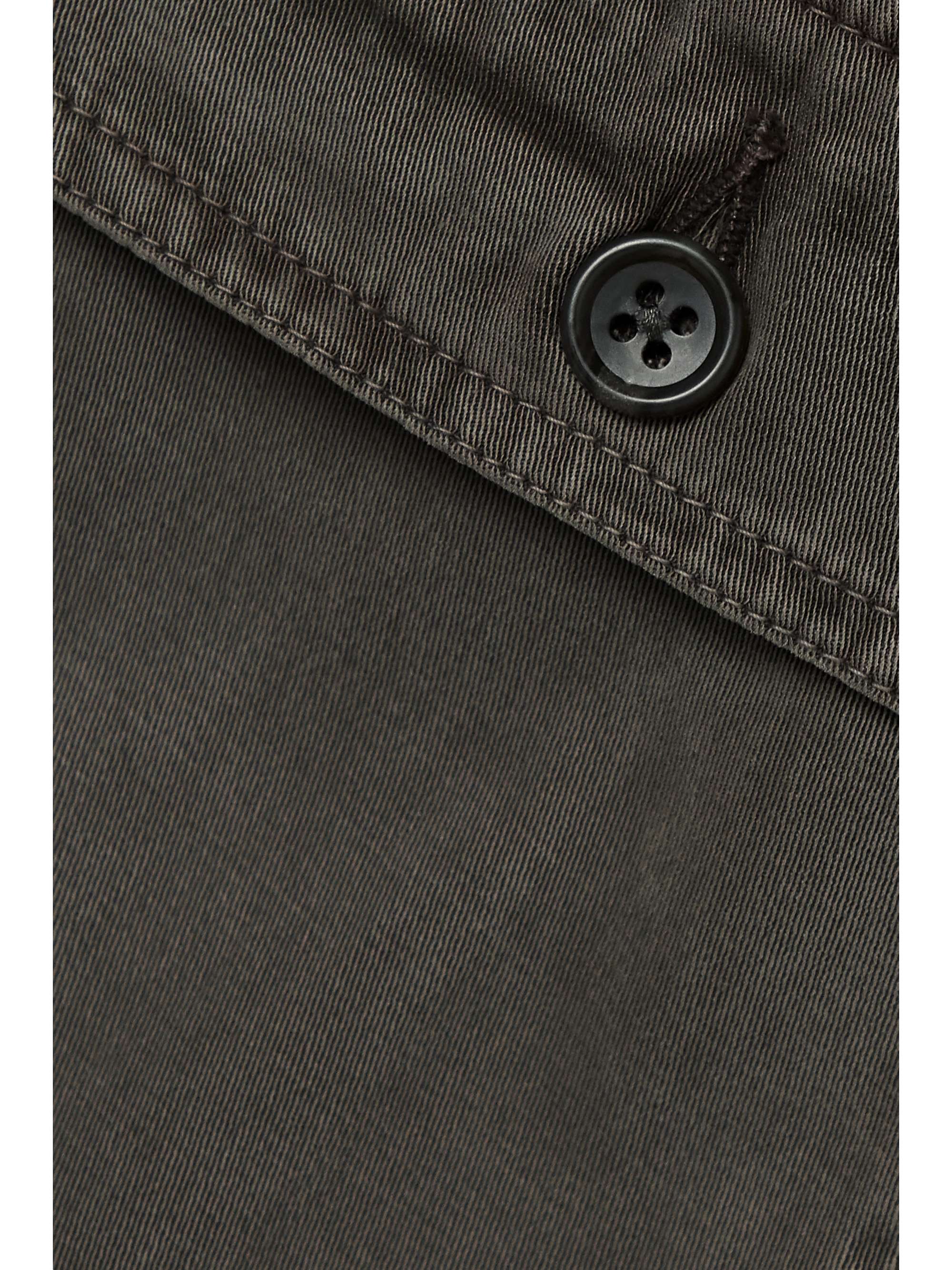 JAMES PERSE Jersey-trimmed cotton-twill track pants