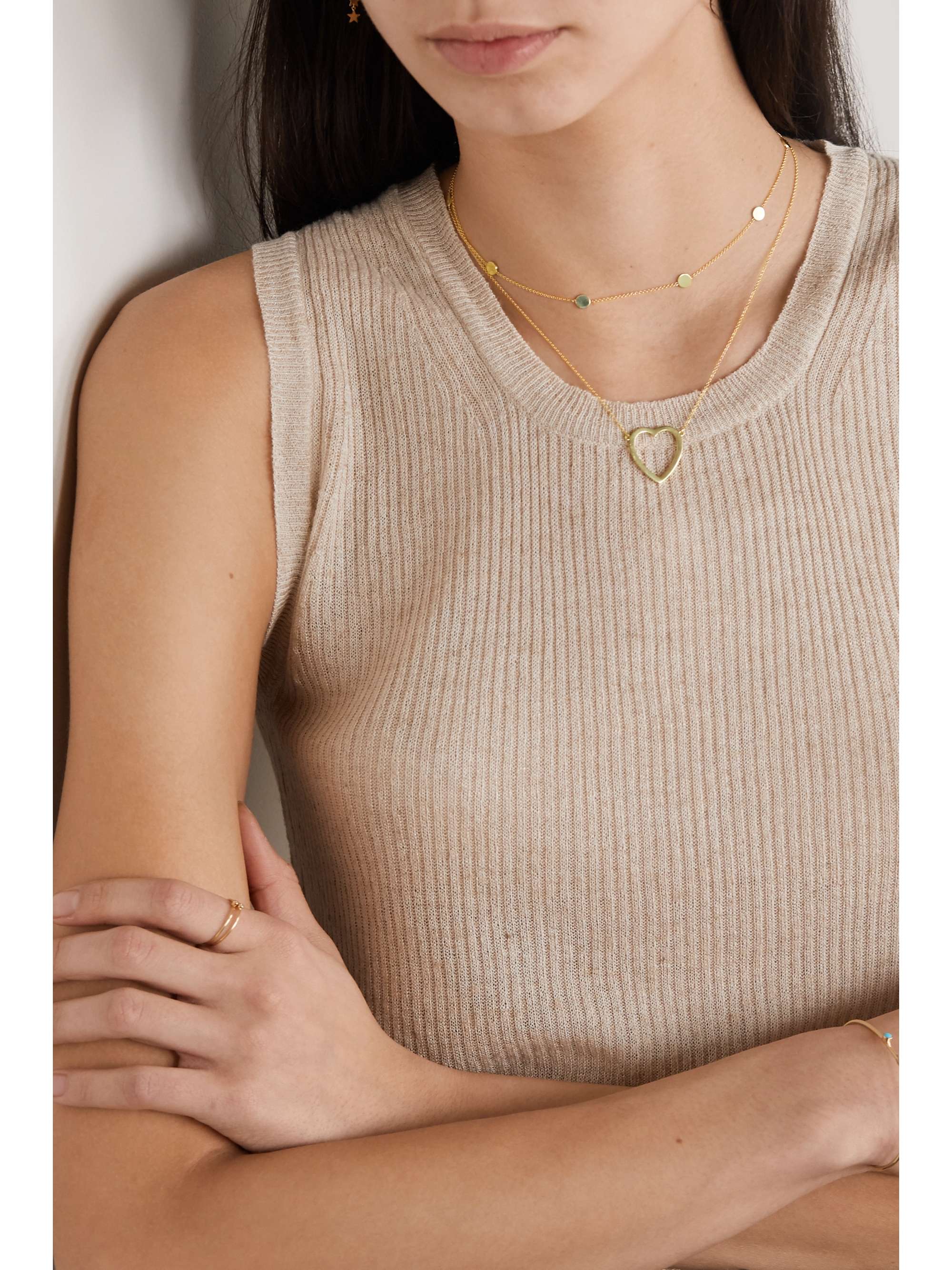 JENNIFER MEYER Circle-By-the-Inch 18-karat gold necklace