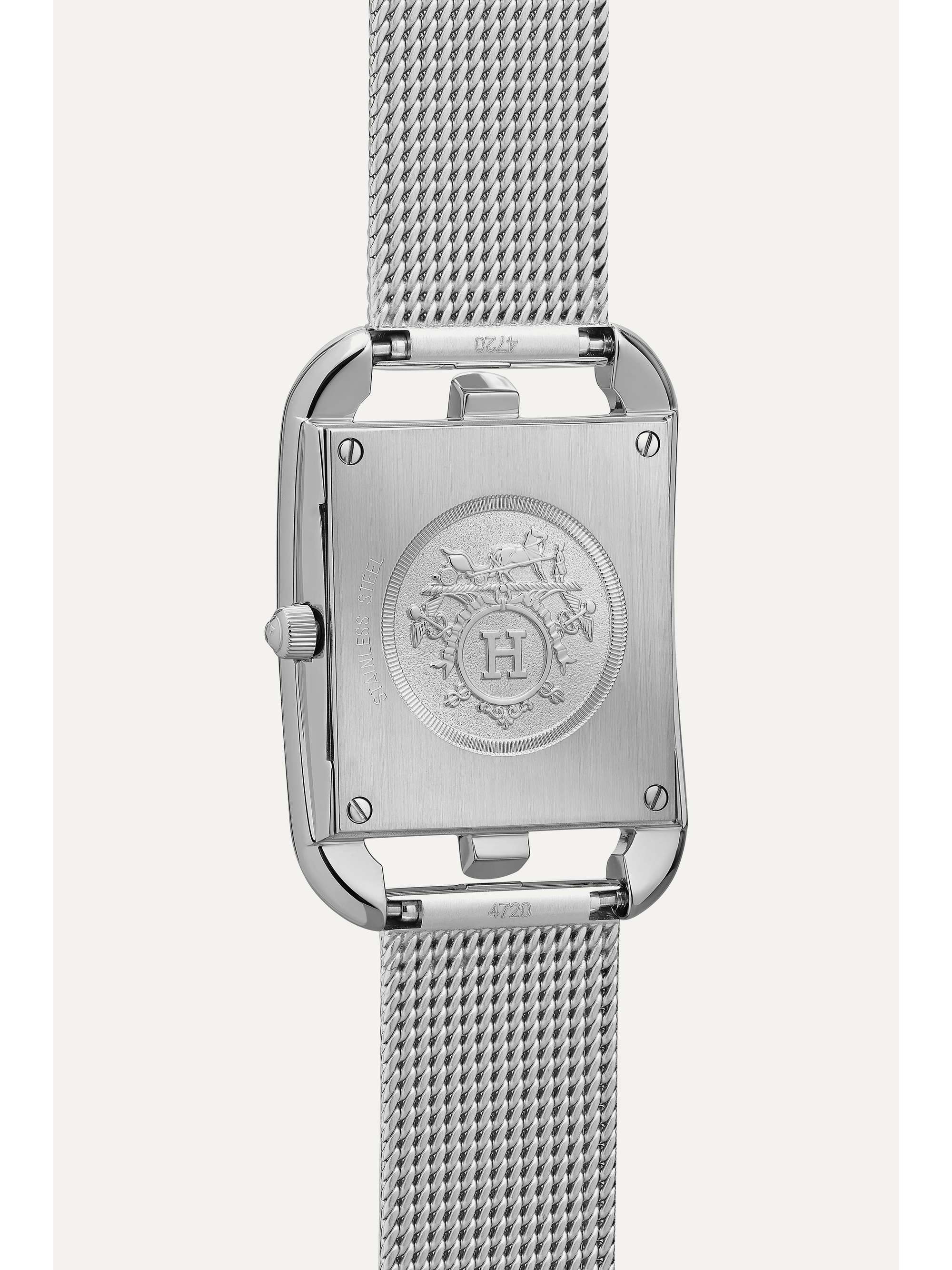 HERMÈS TIMEPIECES Cape Cod 23mm small stainless steel watch