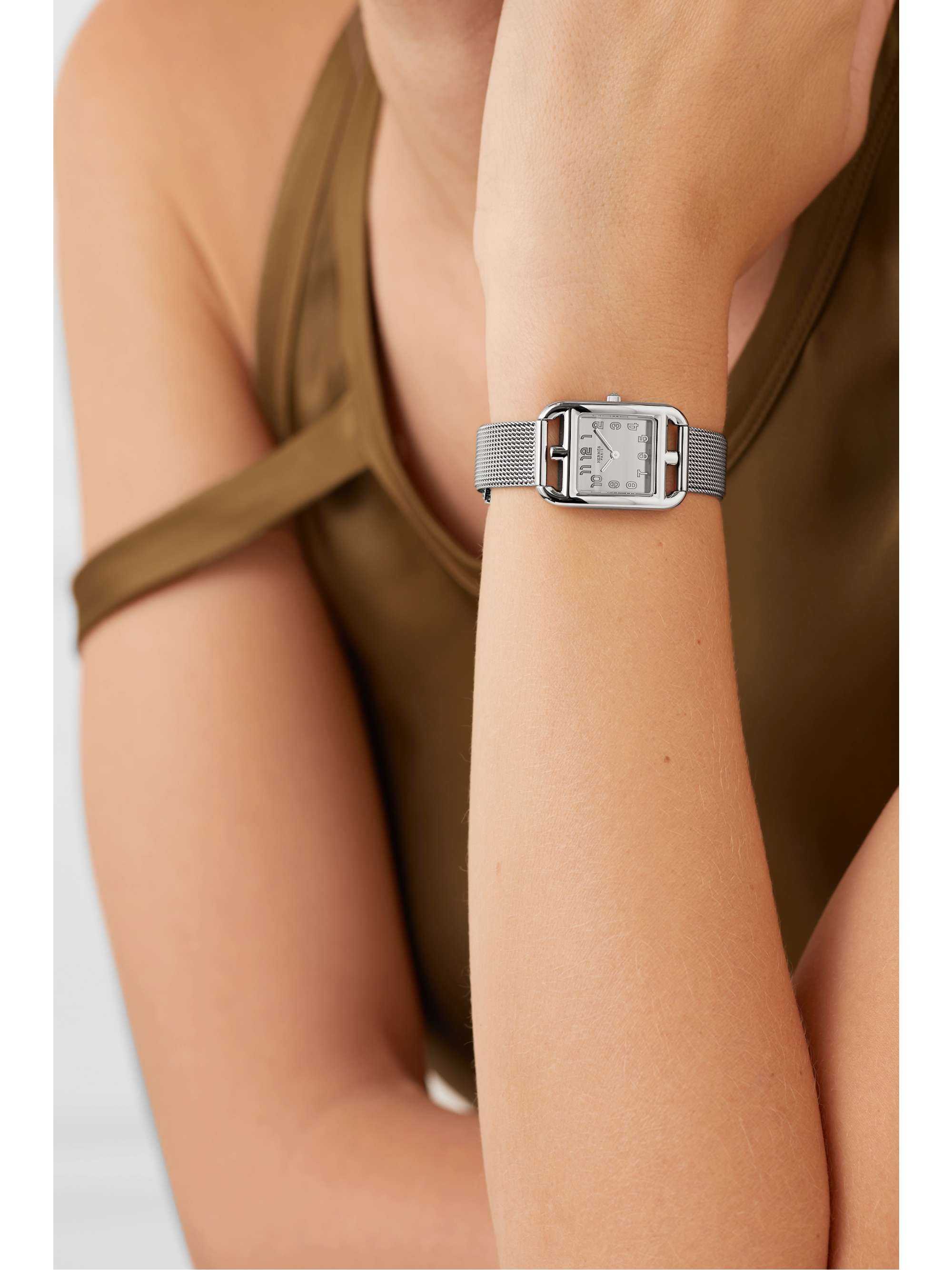HERMÈS TIMEPIECES Cape Cod 23mm small stainless steel watch