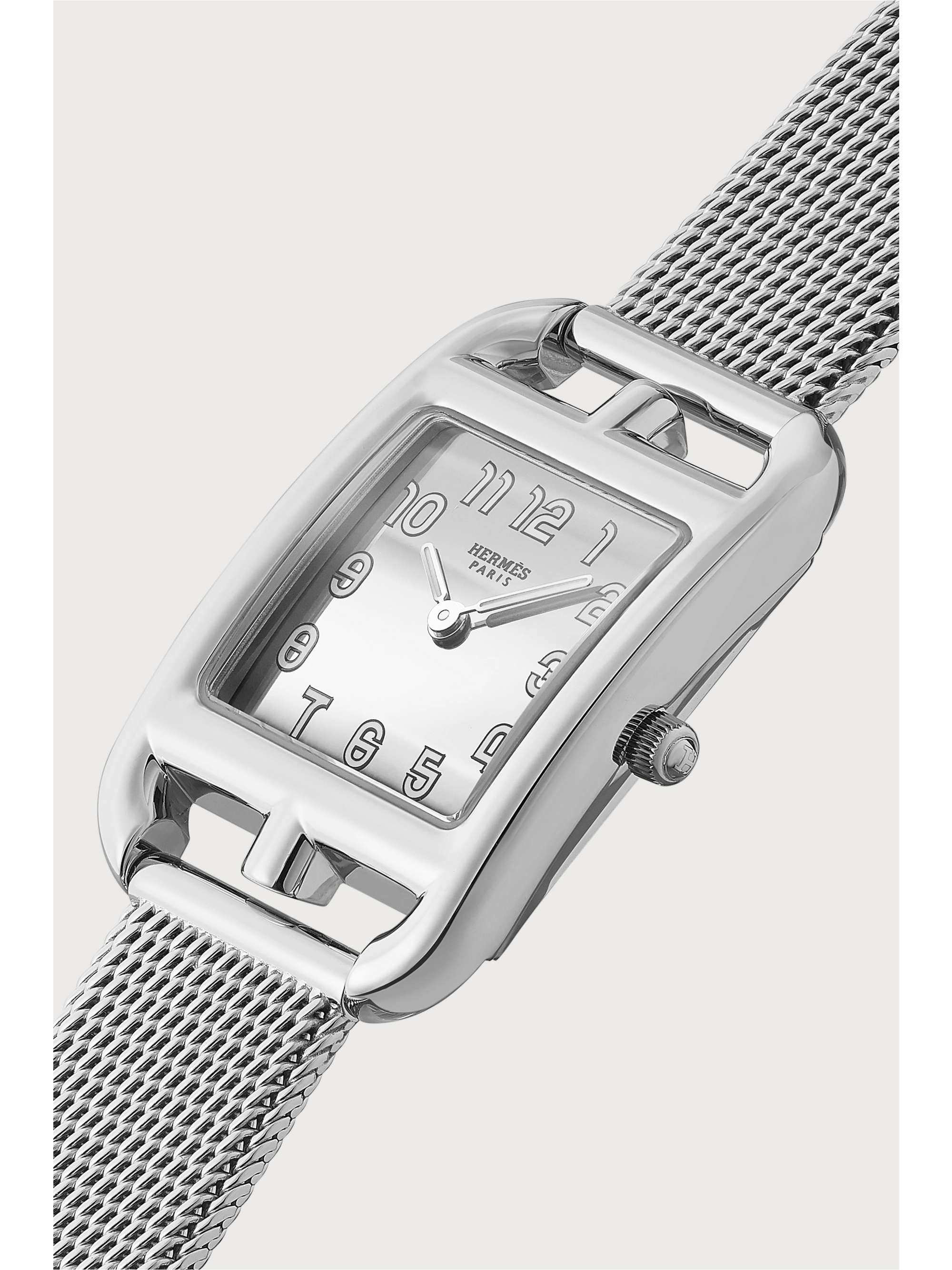 HERMÈS TIMEPIECES Cape Cod 23mm small stainless steel watch