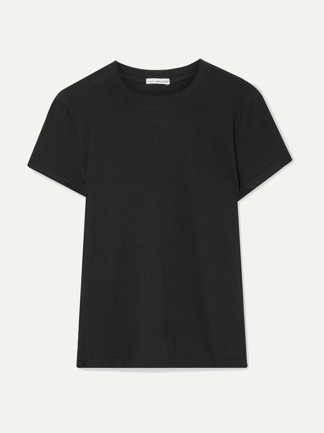 James Perse Vintage Boy Cotton-jersey T-shirt - Black