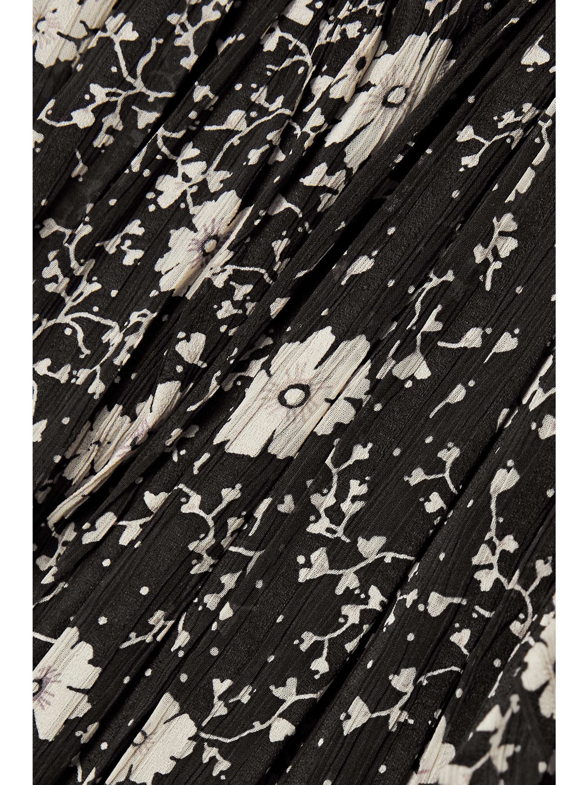 MARANT ÉTOILE Estine ruffled floral-print crepon maxi dress
