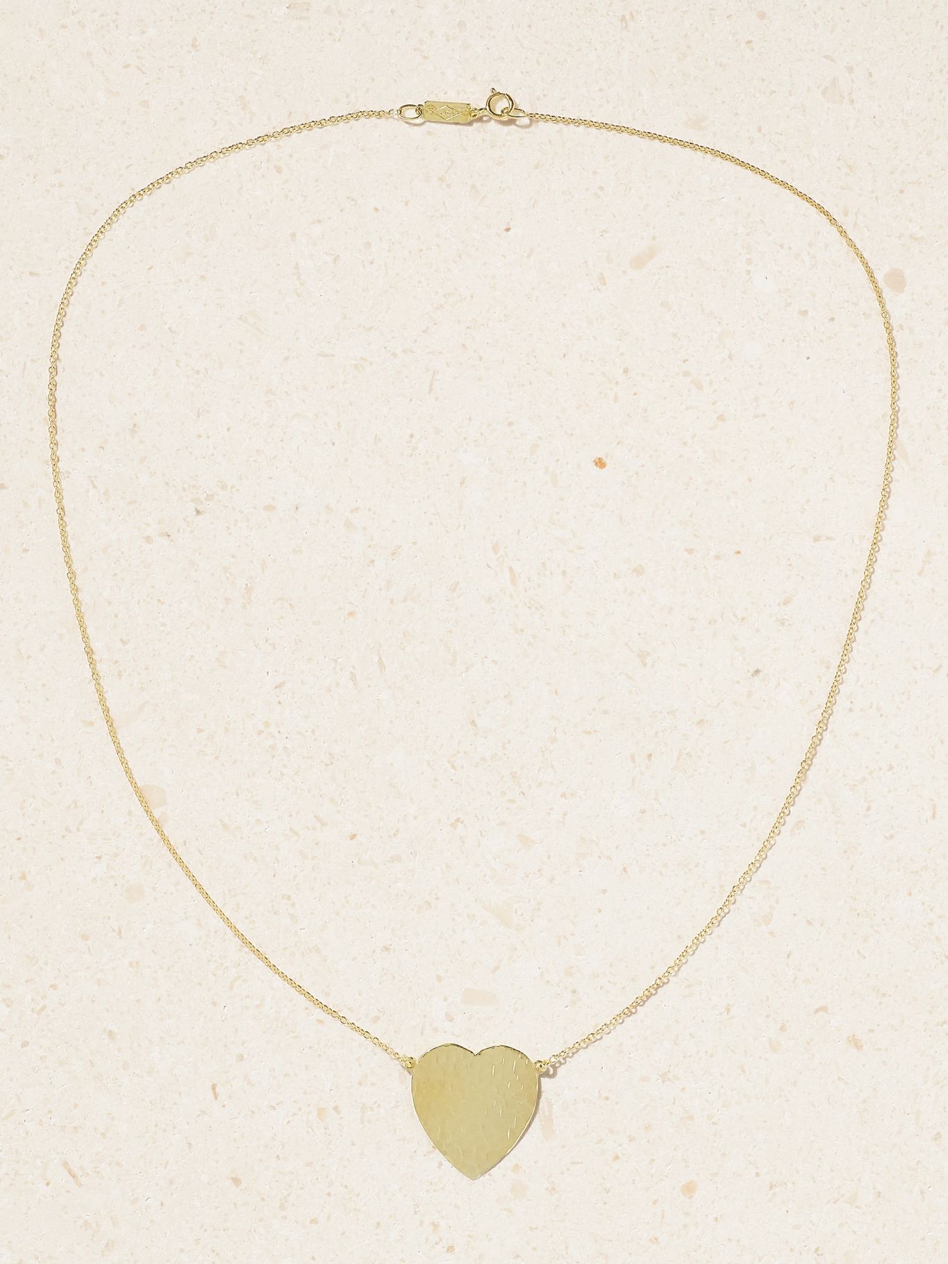 Gold Hammered 18karat gold necklace JENNIFER MEYER