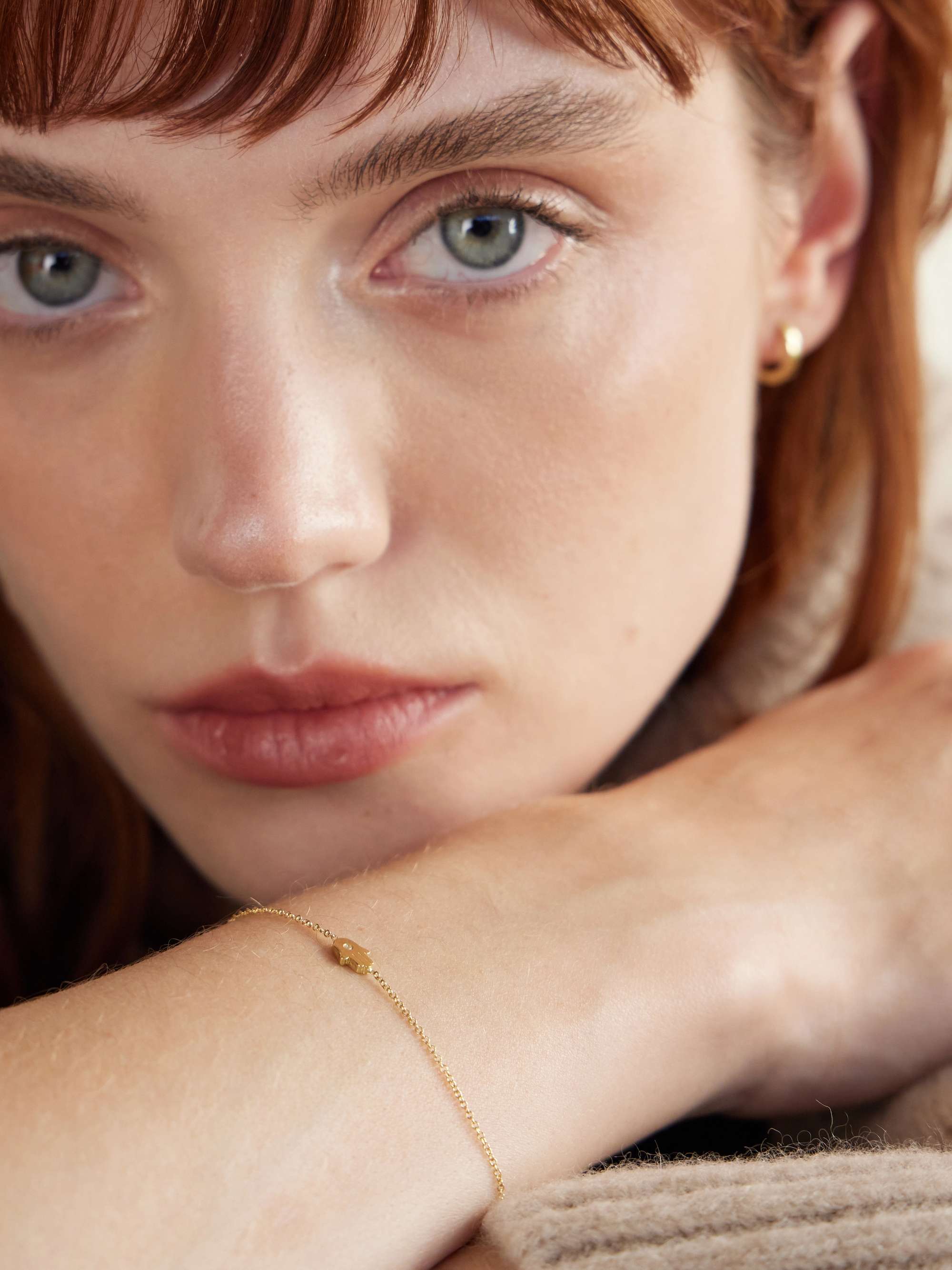 JENNIFER MEYER 18-karat gold diamond bracelet