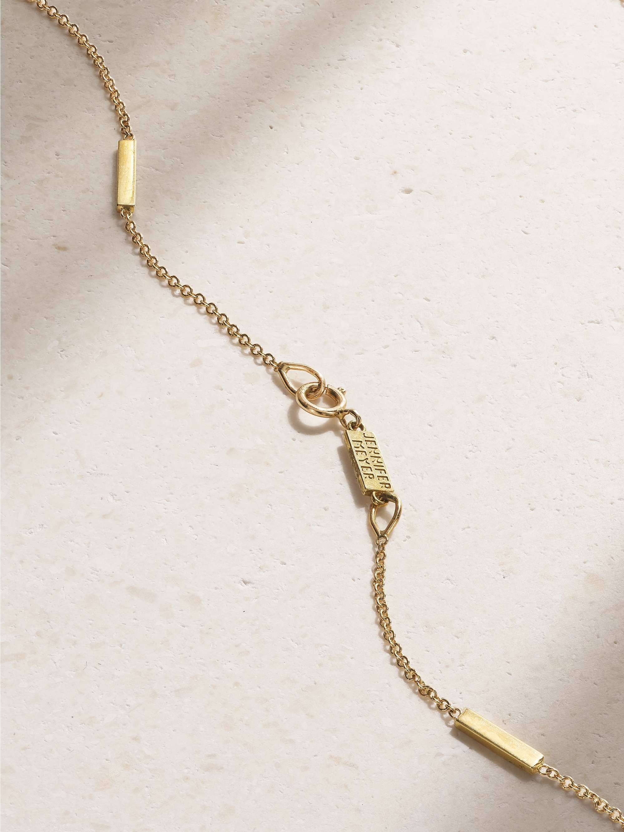 JENNIFER MEYER Bar-By-the-Inch 18-karat gold necklace