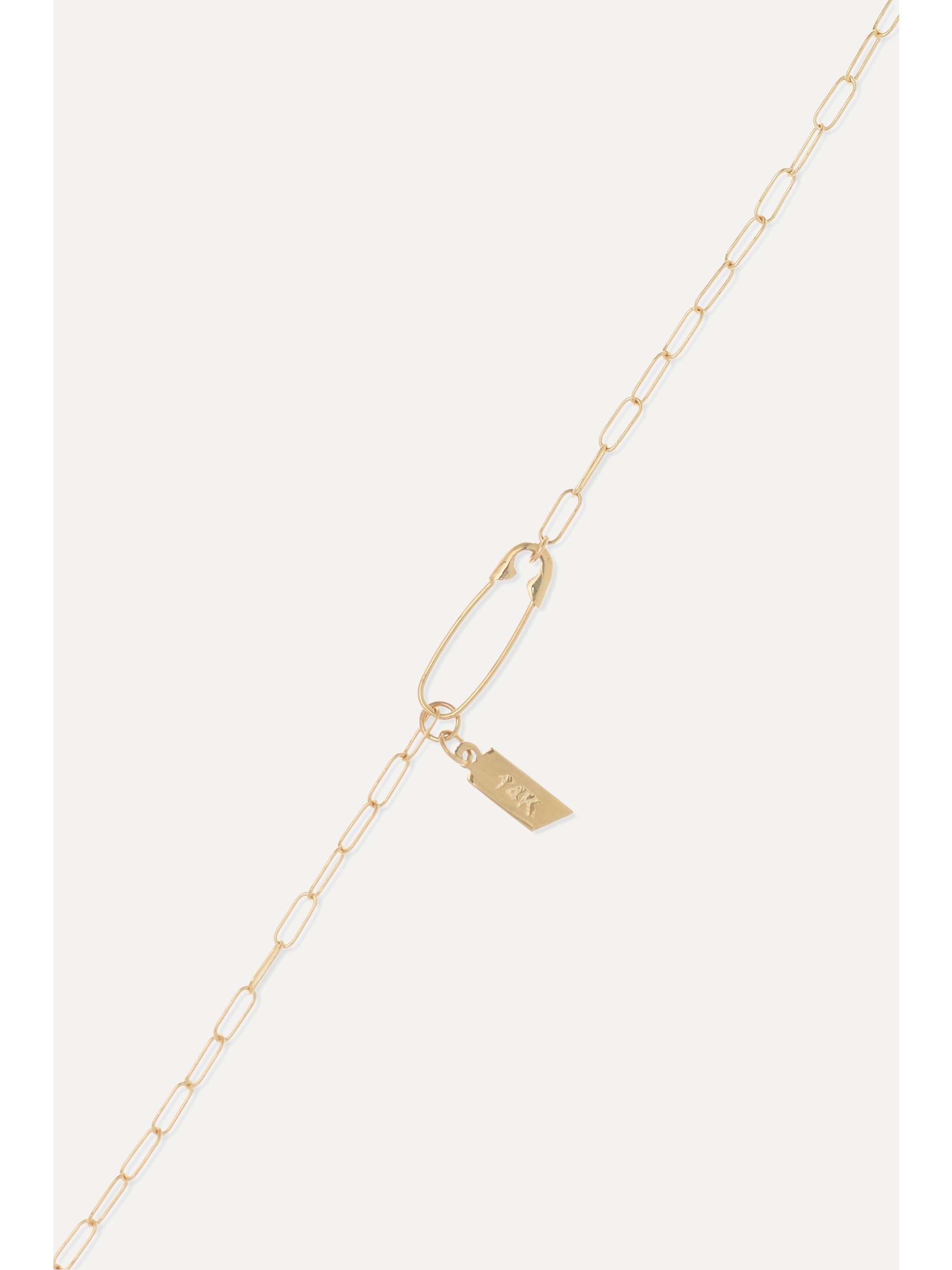 LOREN STEWART Catalina 14-karat gold necklace