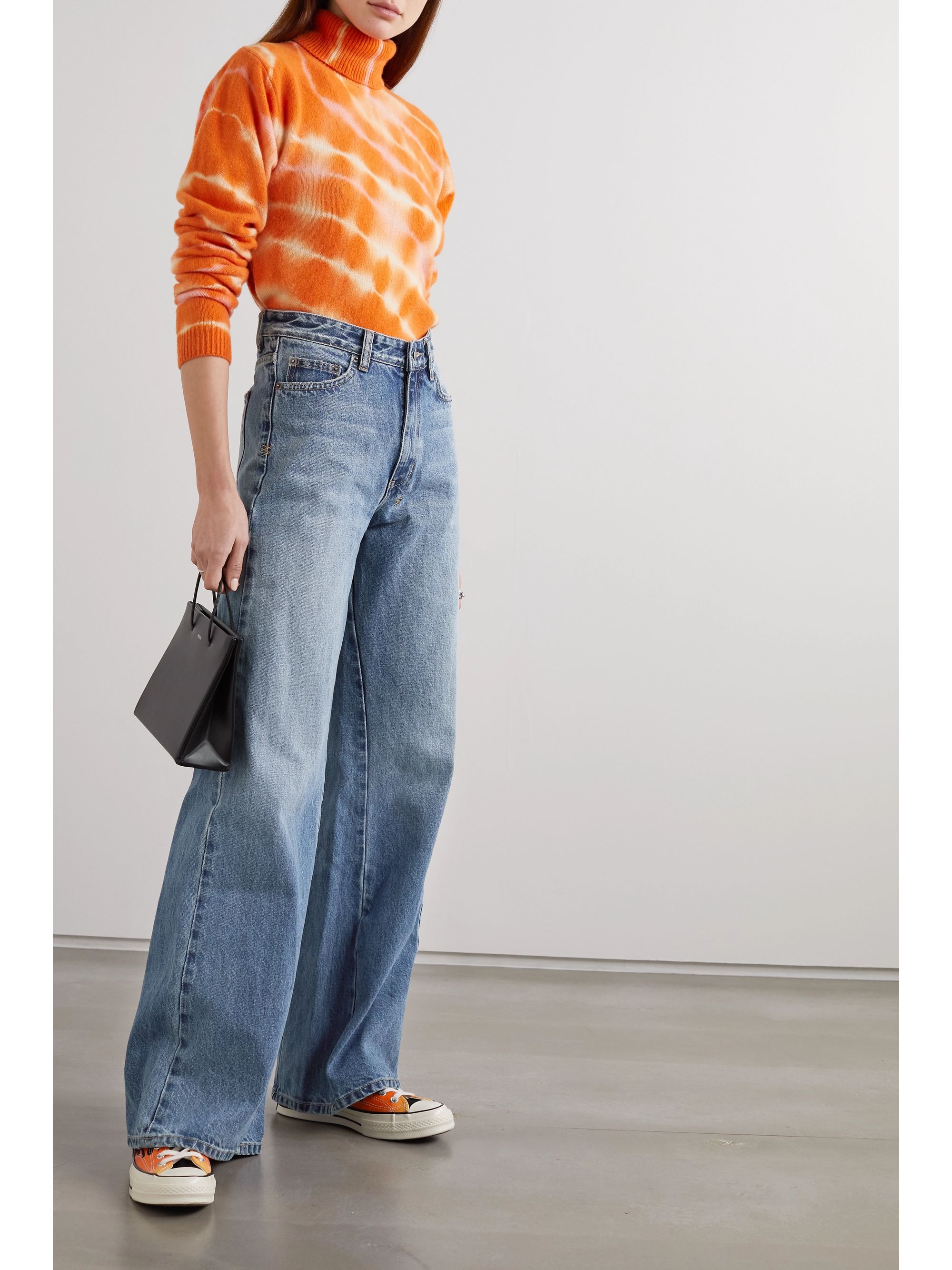 extra long high waisted jeans