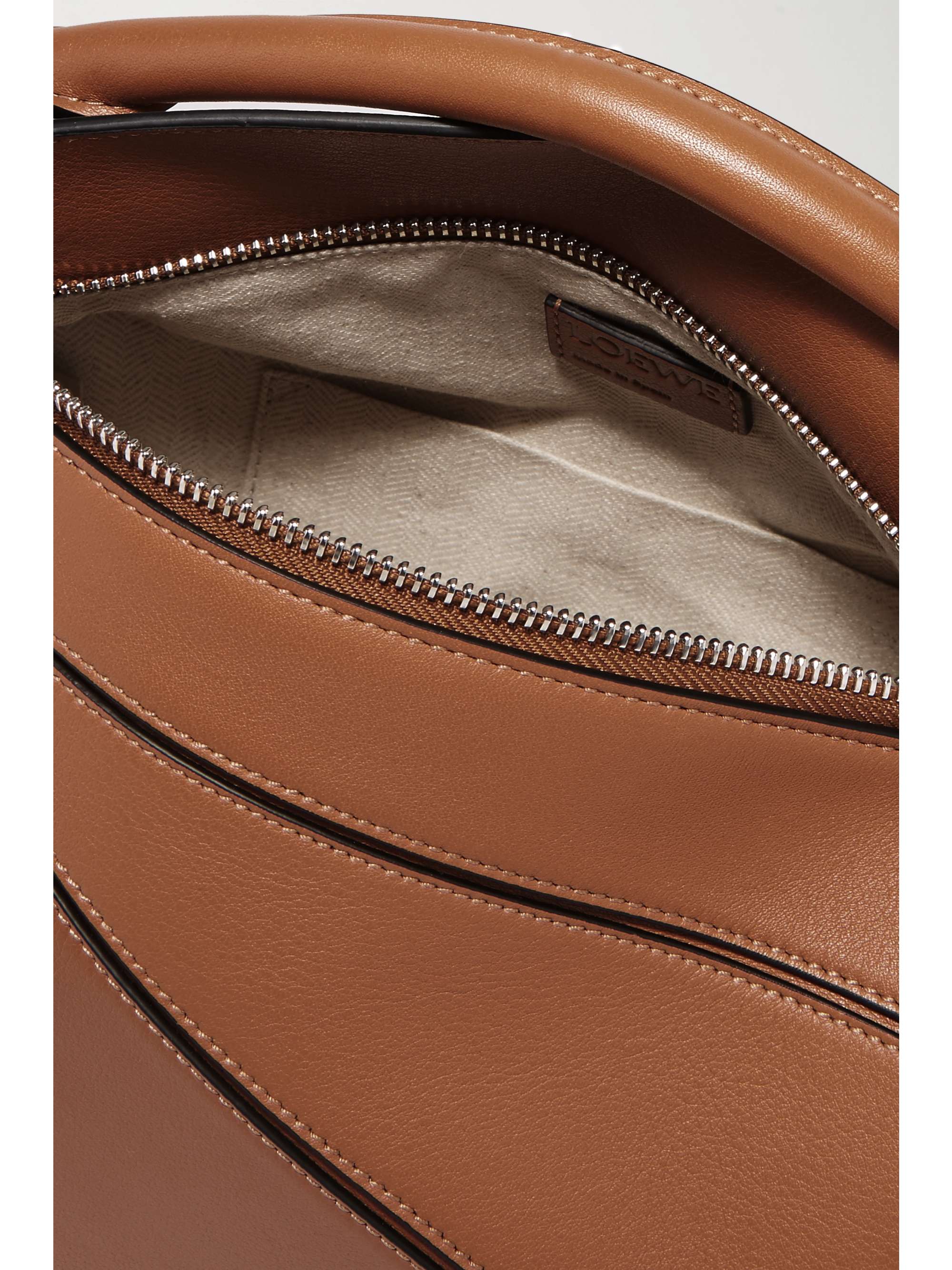LOEWE Puzzle small textured-leather shoulder bag