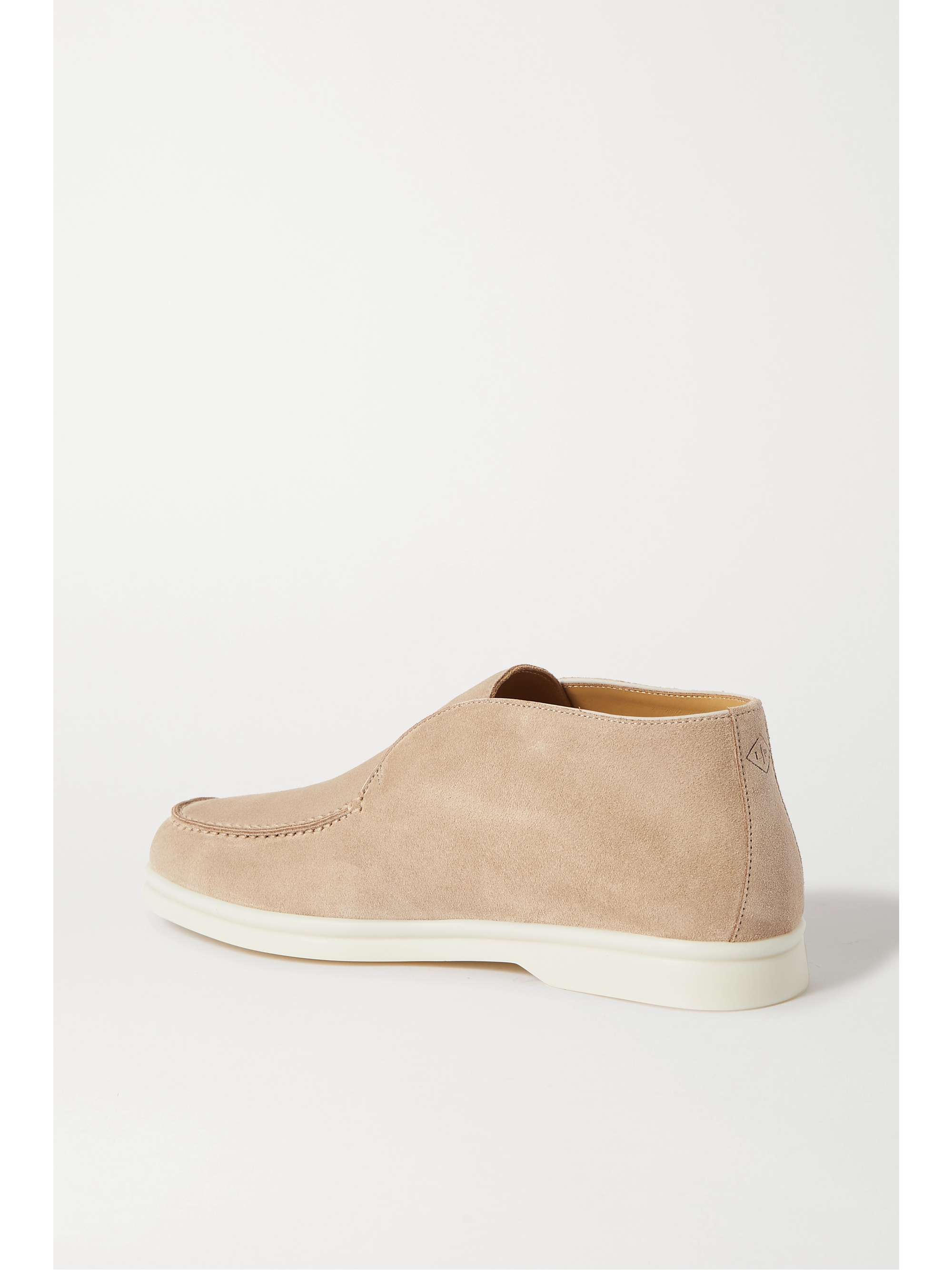 LORO PIANA Open Walk suede loafers