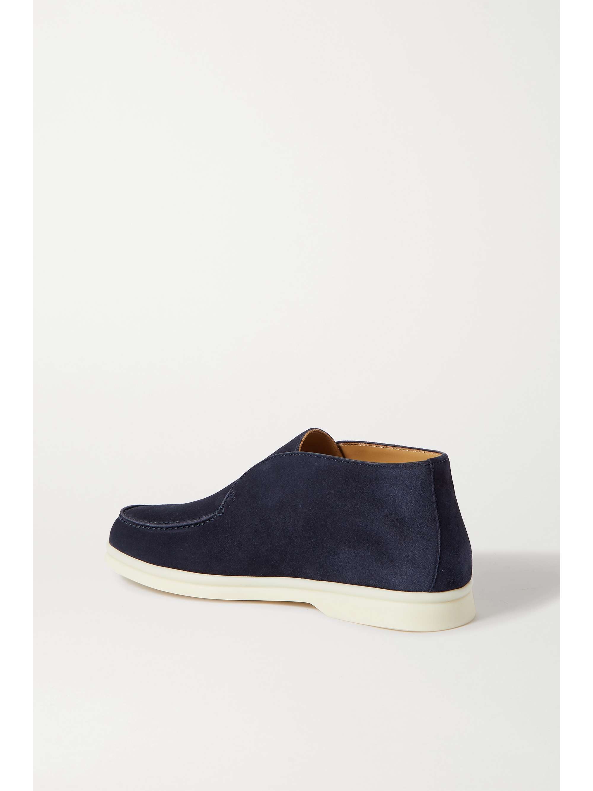 LORO PIANA Open Walk suede loafers