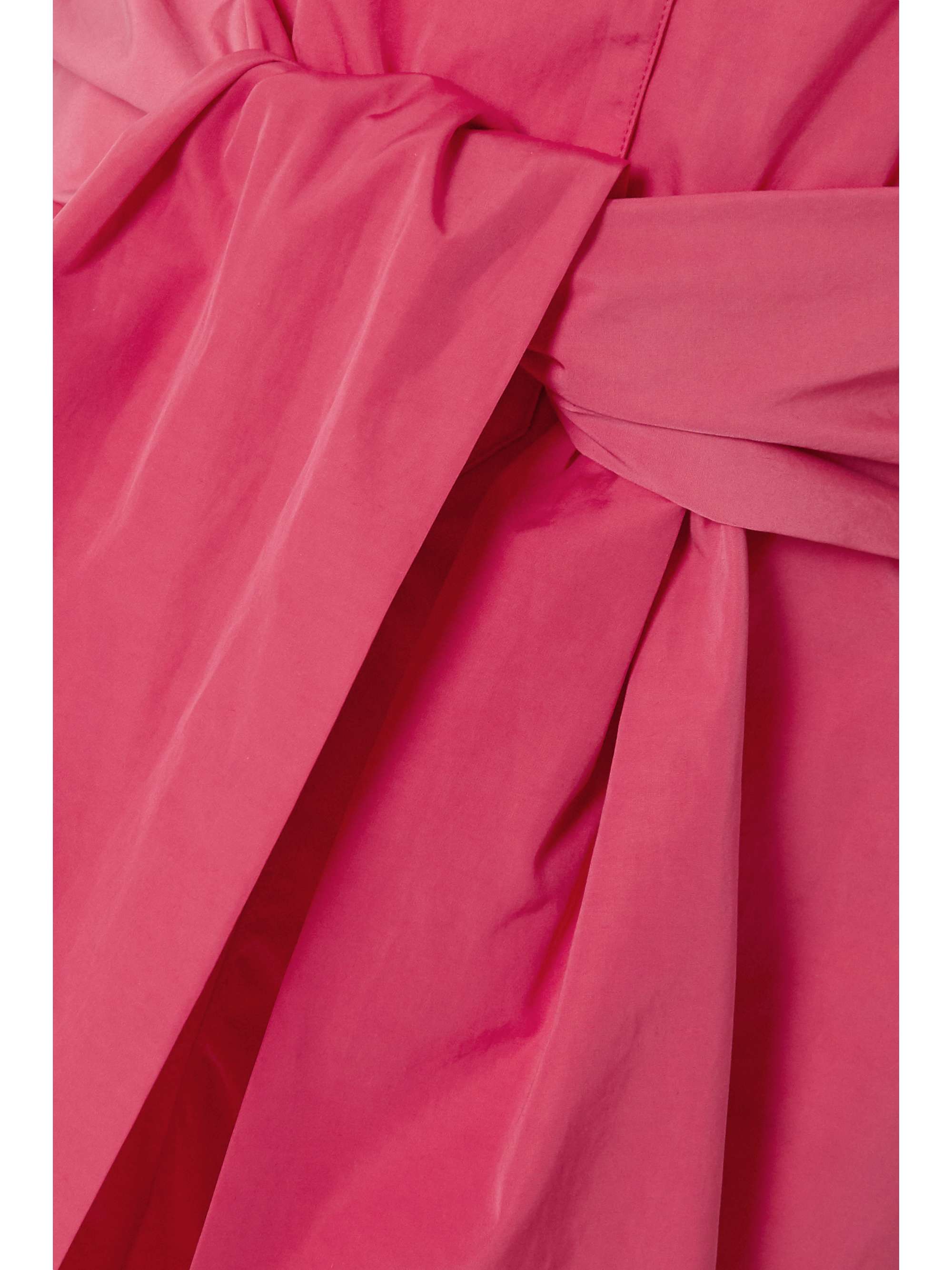 KENZO Belted taffeta playsuit