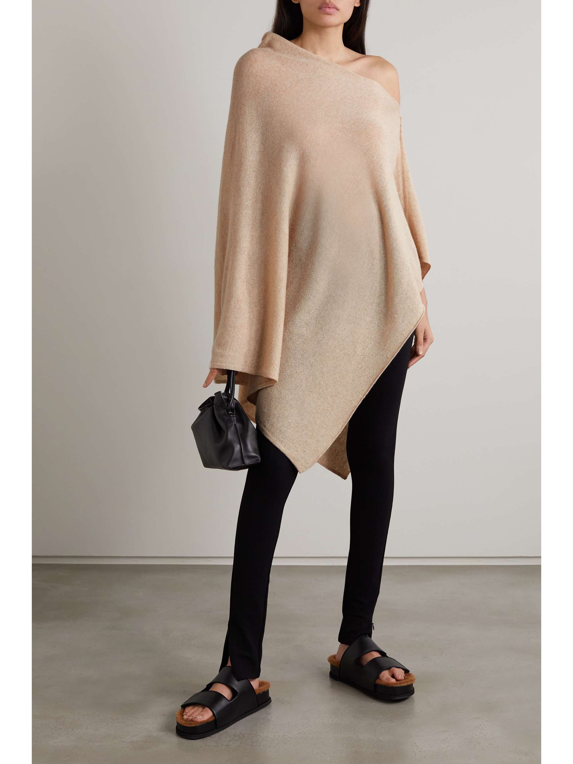 JOHNSTONS OF ELGIN Cashmere poncho NET A PORTER
