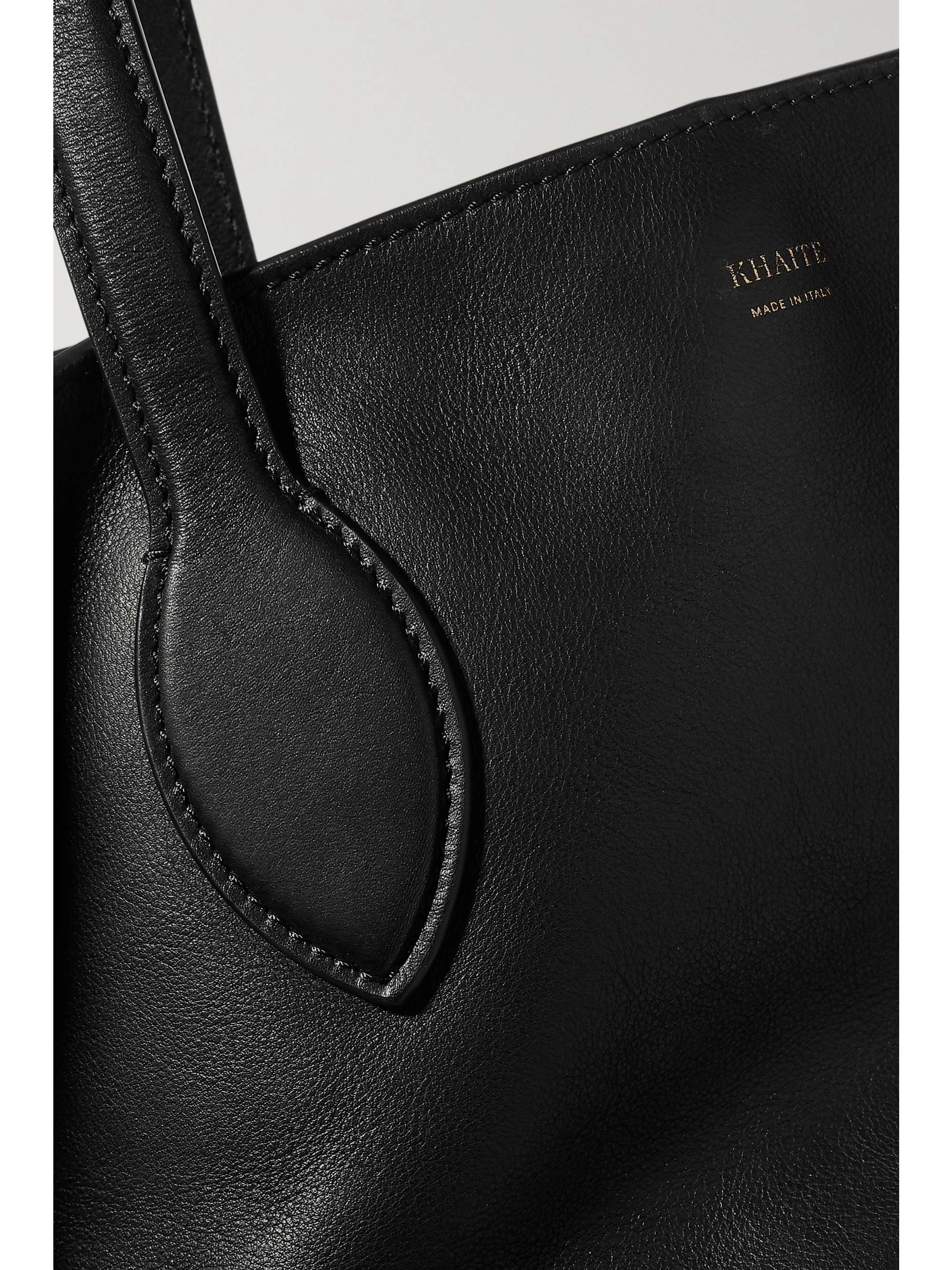 KHAITE Circle medium leather tote