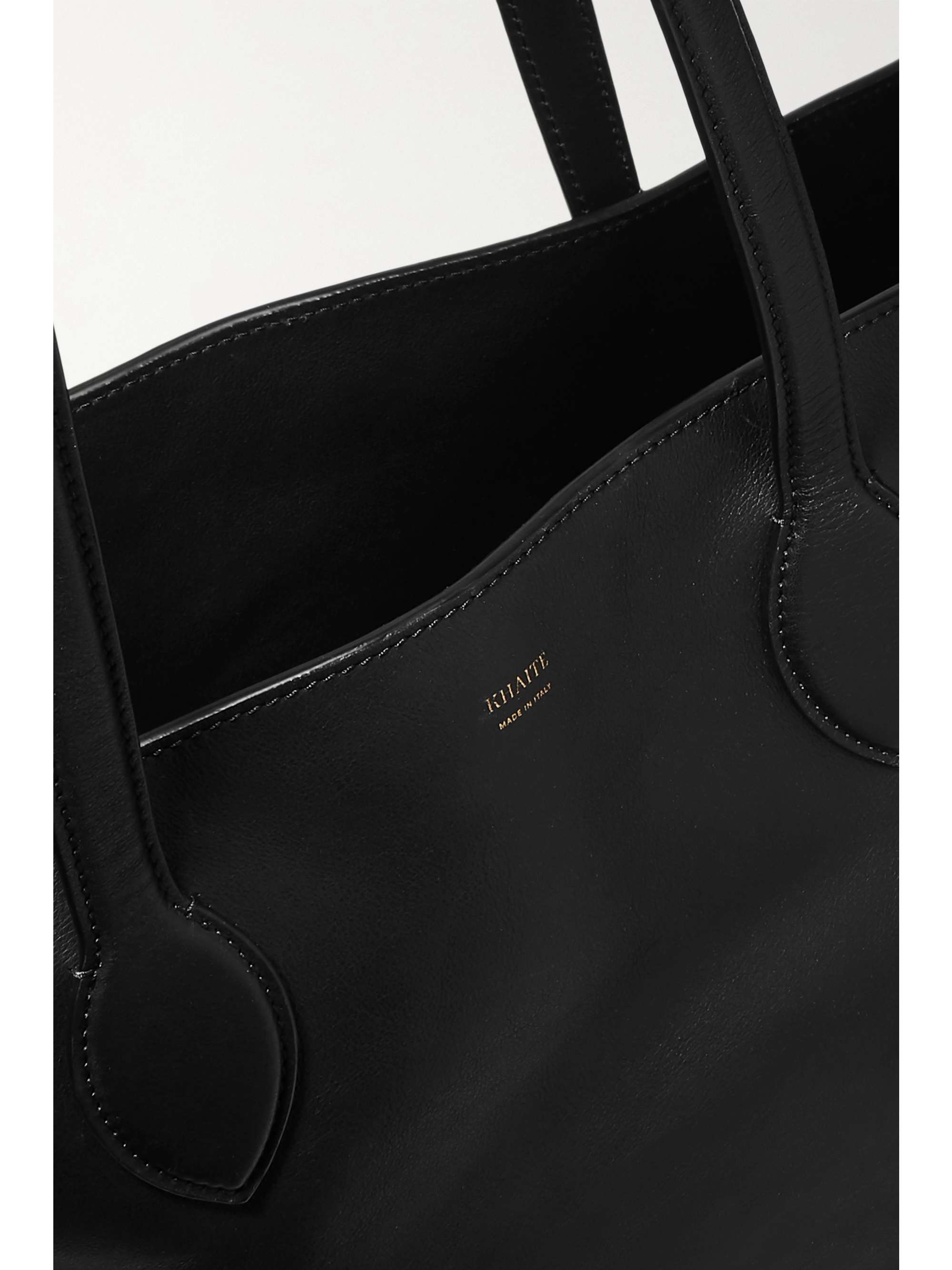 KHAITE Circle medium leather tote