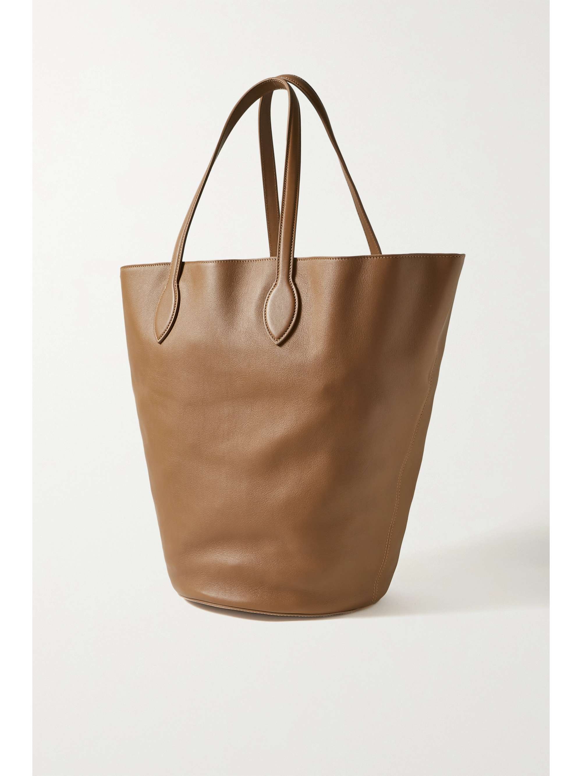 KHAITE Circle medium leather tote