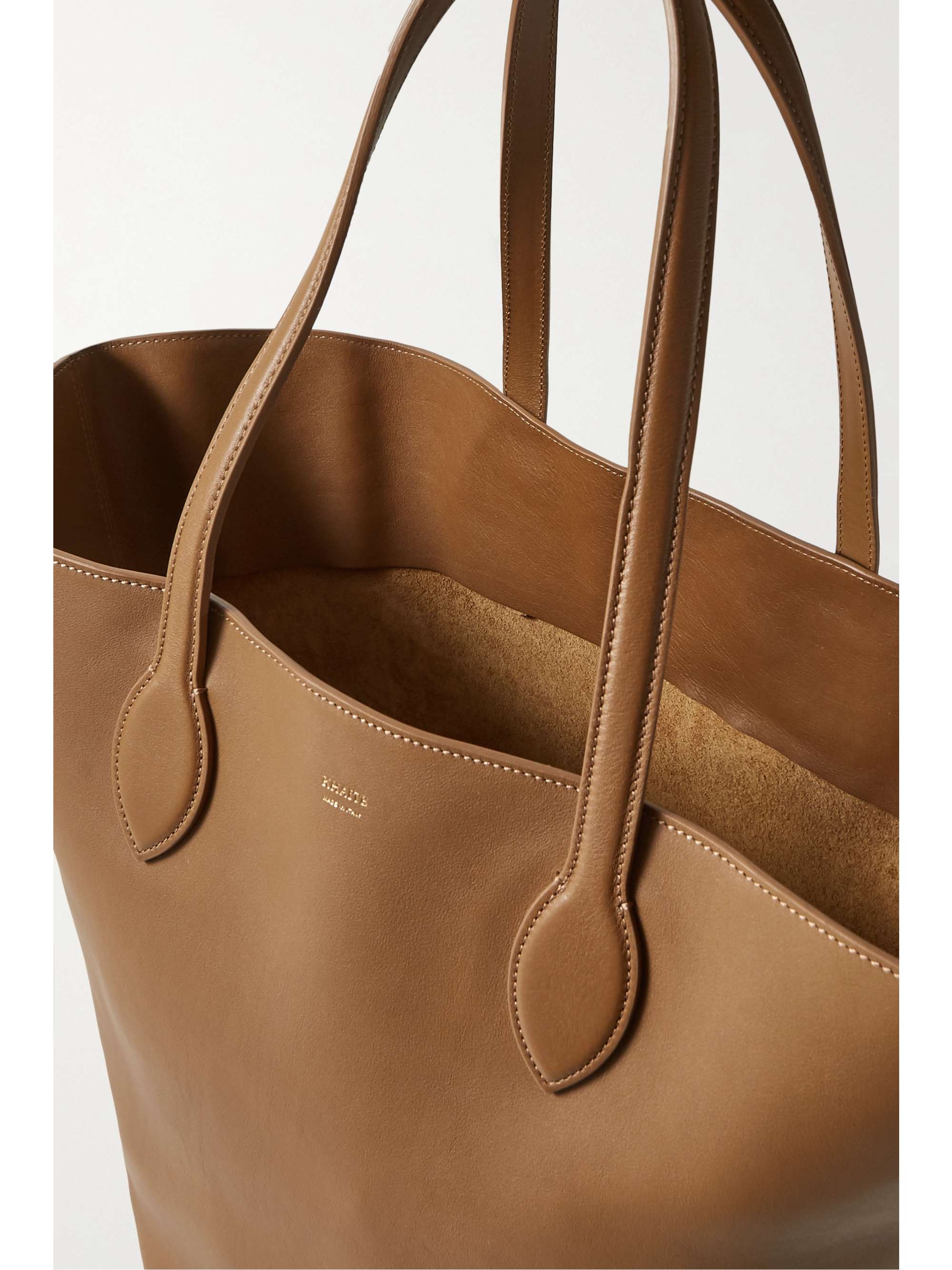 KHAITE Circle medium leather tote