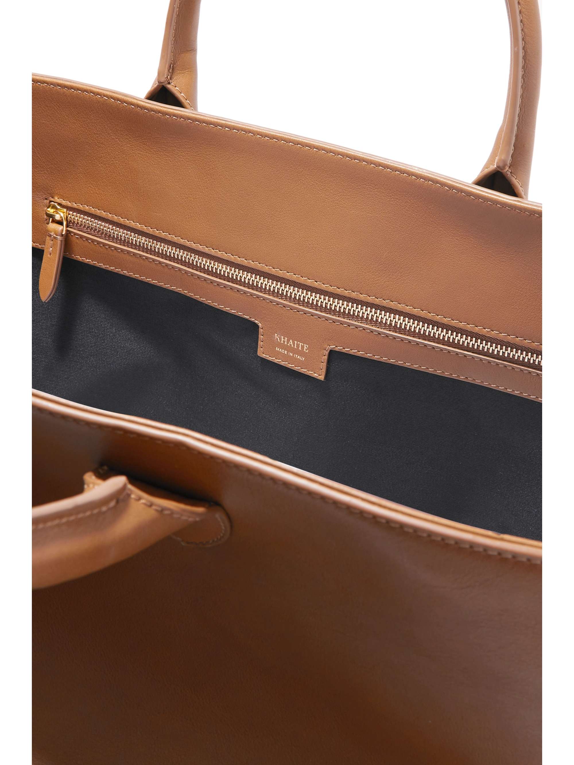 KHAITE Amelia medium textured-leather tote