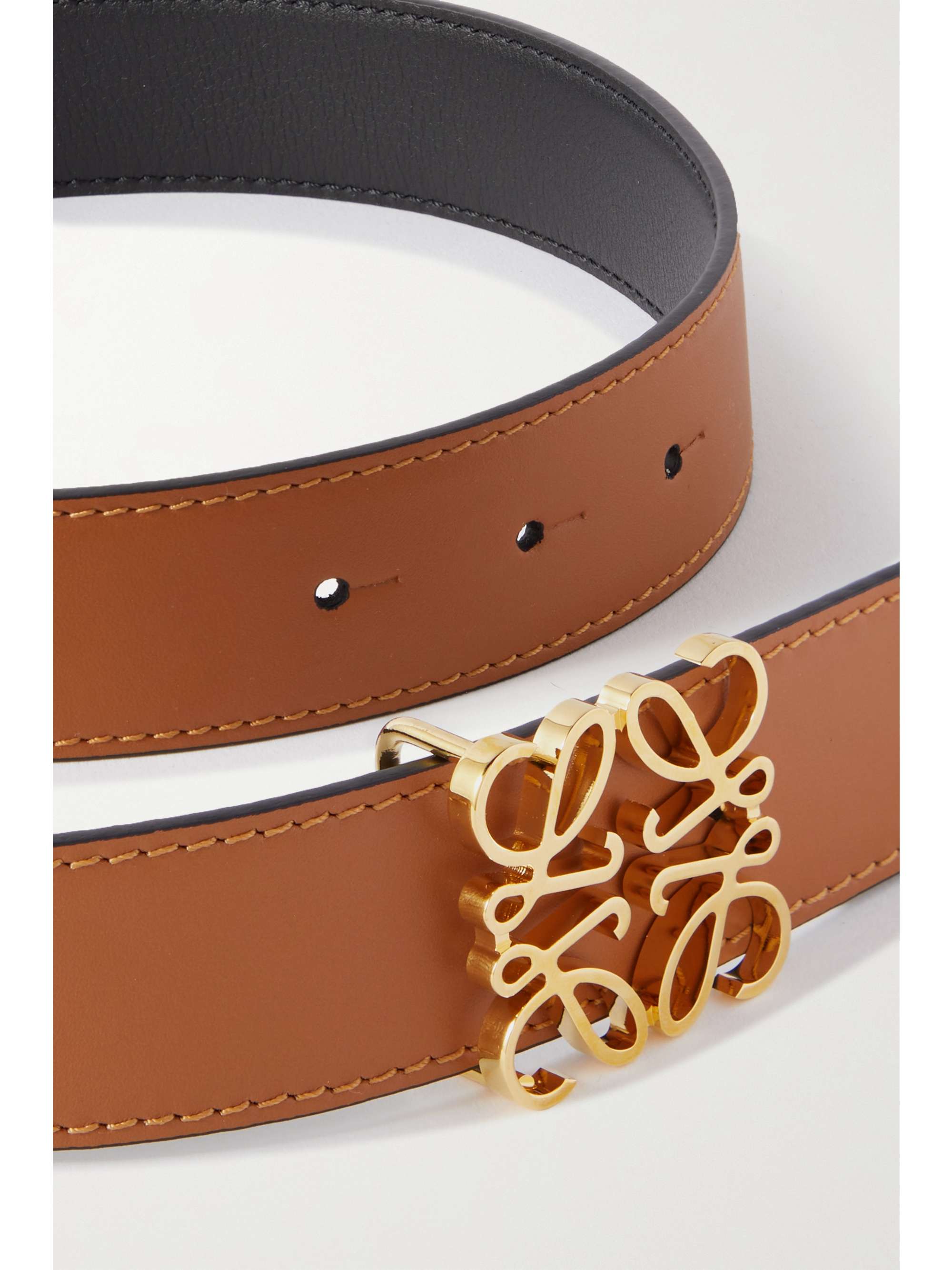 LOEWE Reversible leather belt