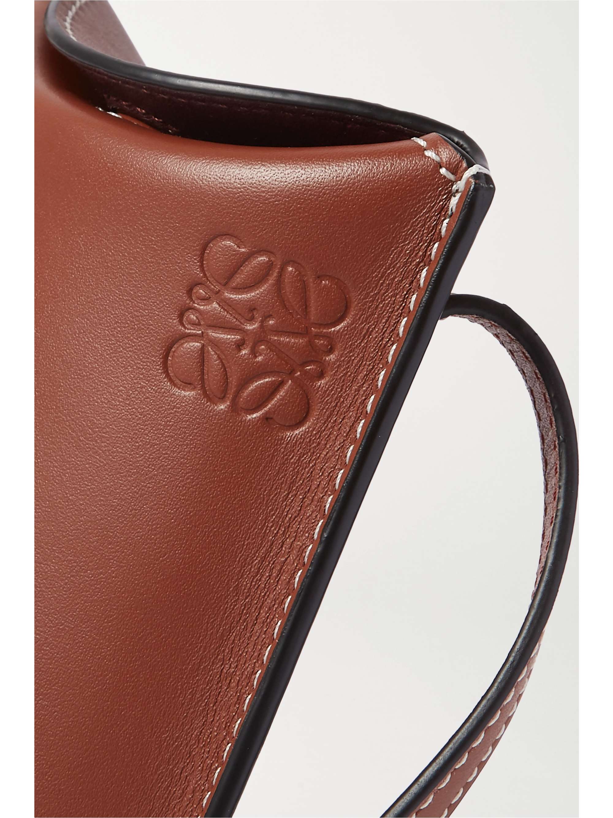 LOEWE Gate Pocket leather bucket bag