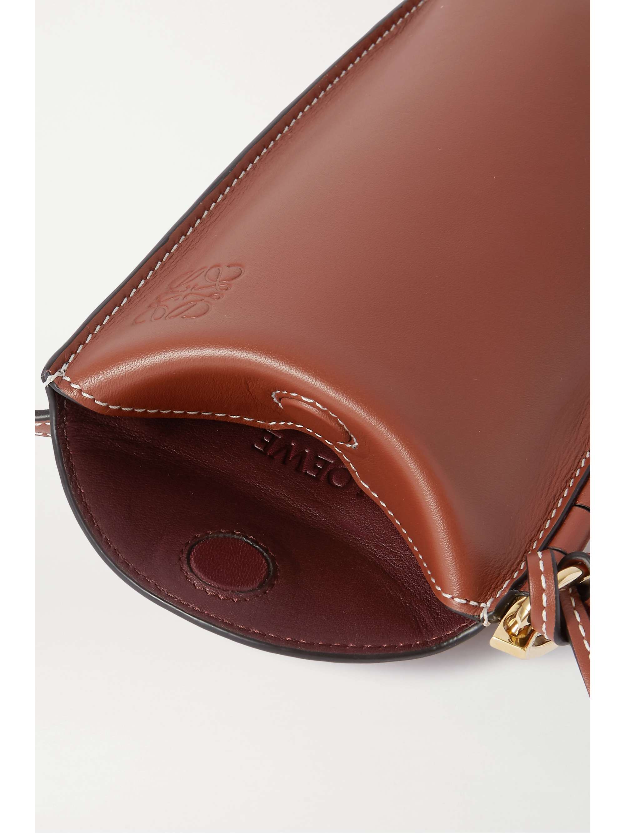 LOEWE Gate Pocket leather bucket bag