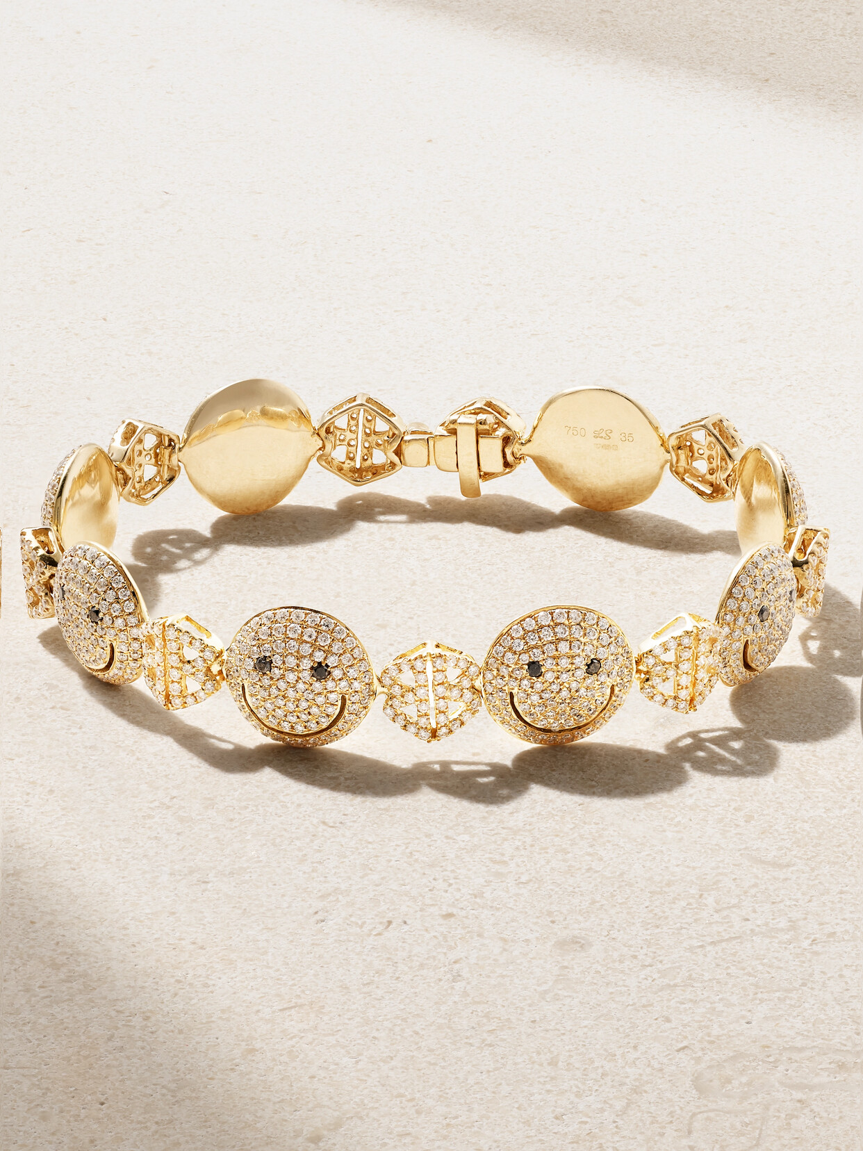 Lorraine Schwartz 18-karat Gold Diamond Bracelet