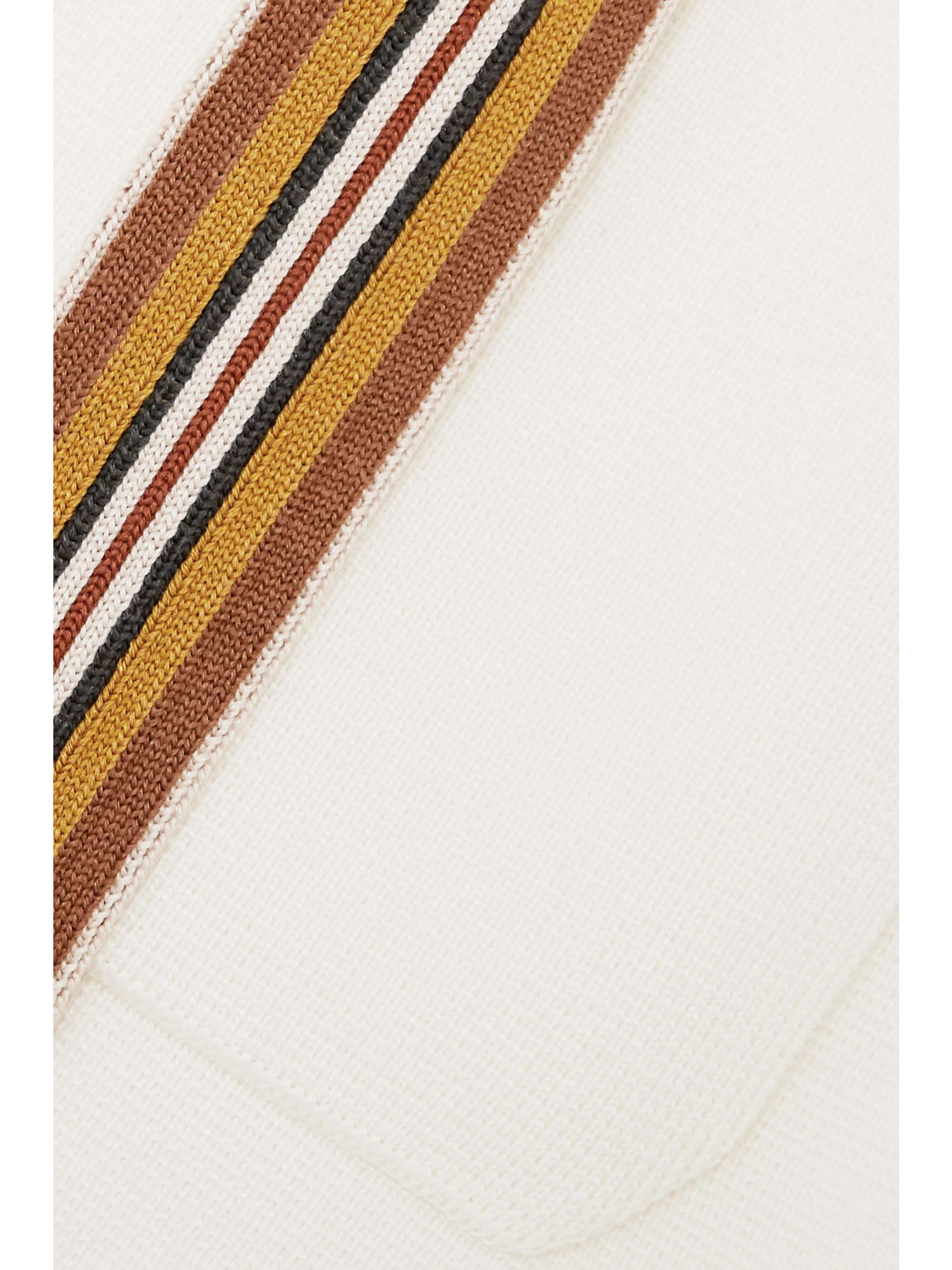 LORO PIANA Belted silk and cotton-blend cardigan