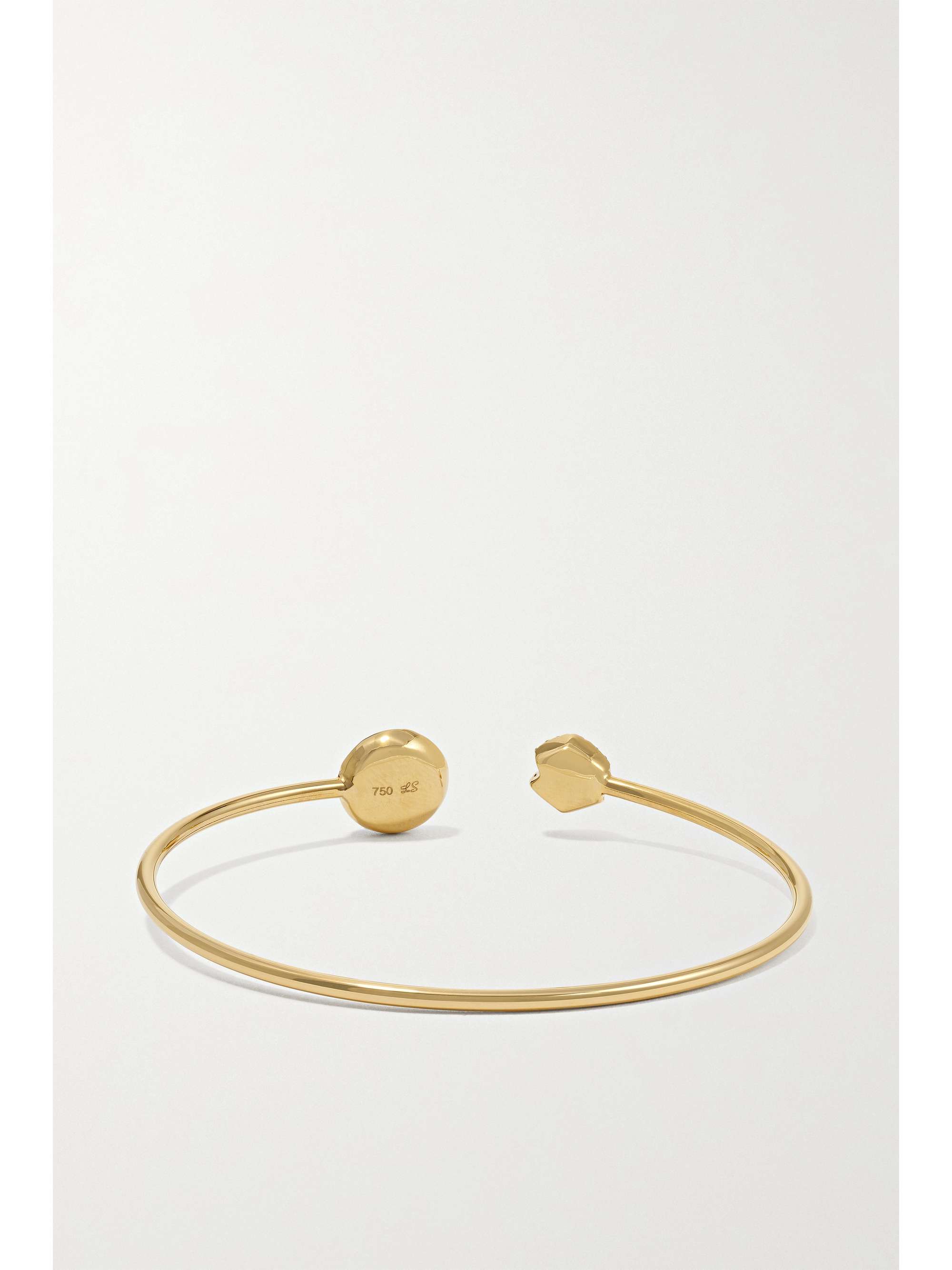 LORRAINE SCHWARTZ 18-karat gold diamond cuff