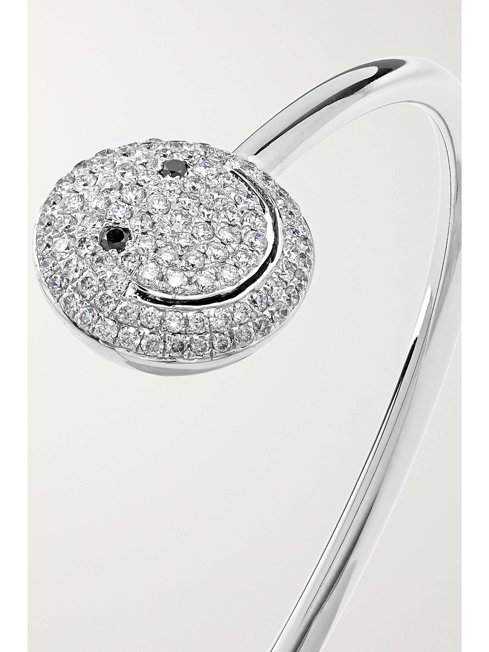 LORRAINE SCHWARTZ 18-karat gold diamond cuff