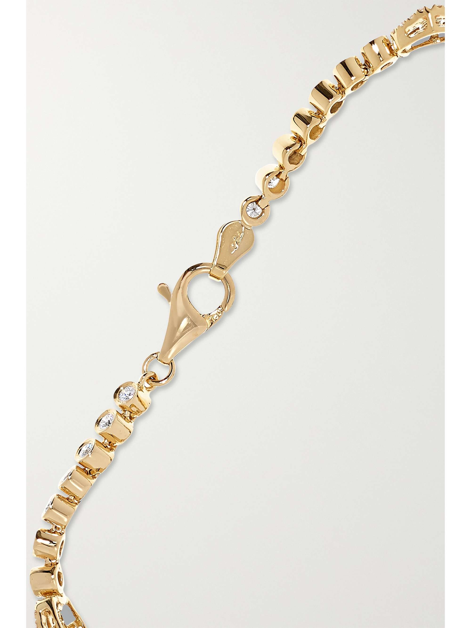 LORRAINE SCHWARTZ 18-karat rose gold diamond bracelet