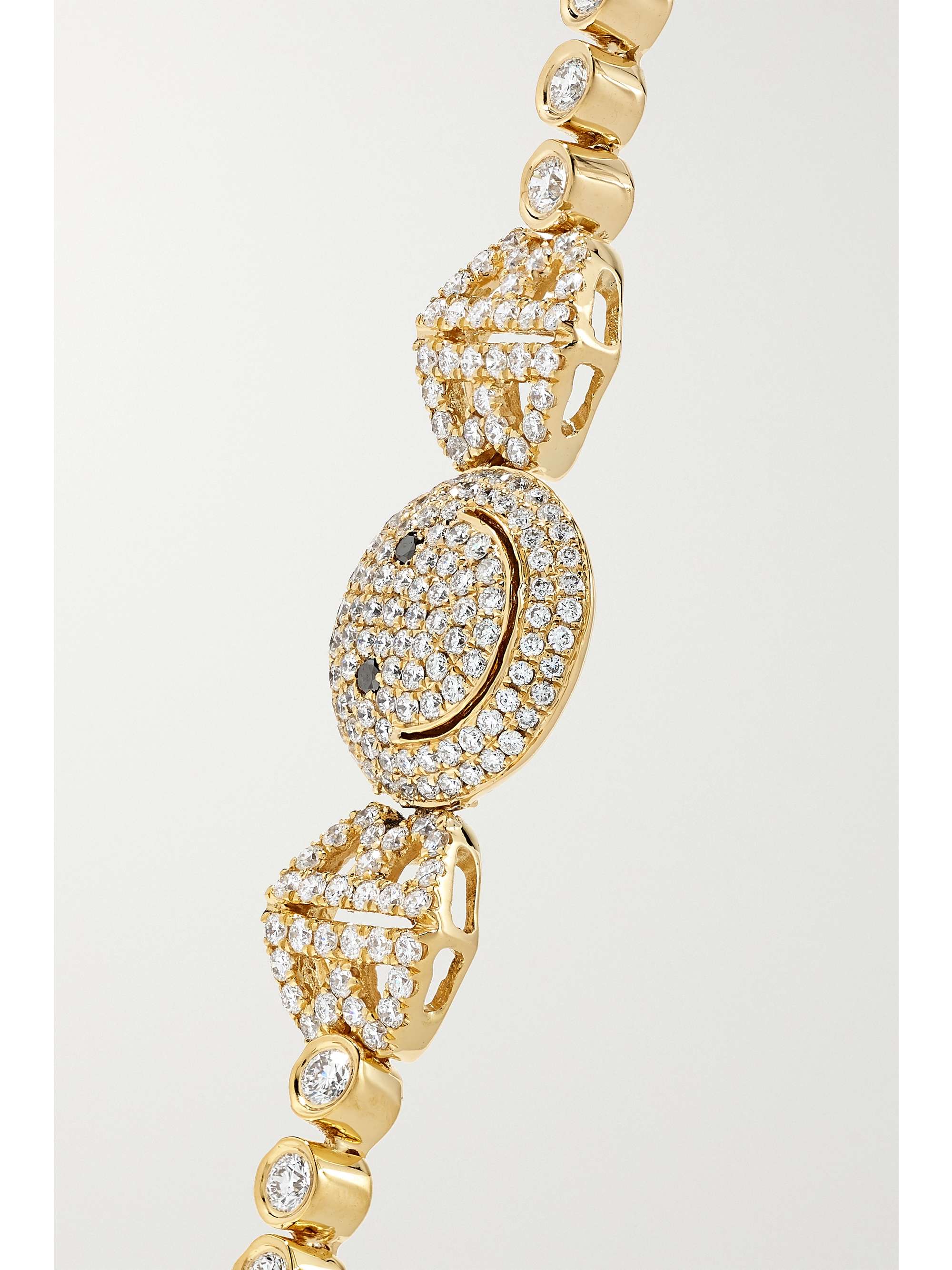 LORRAINE SCHWARTZ 18-karat rose gold diamond bracelet