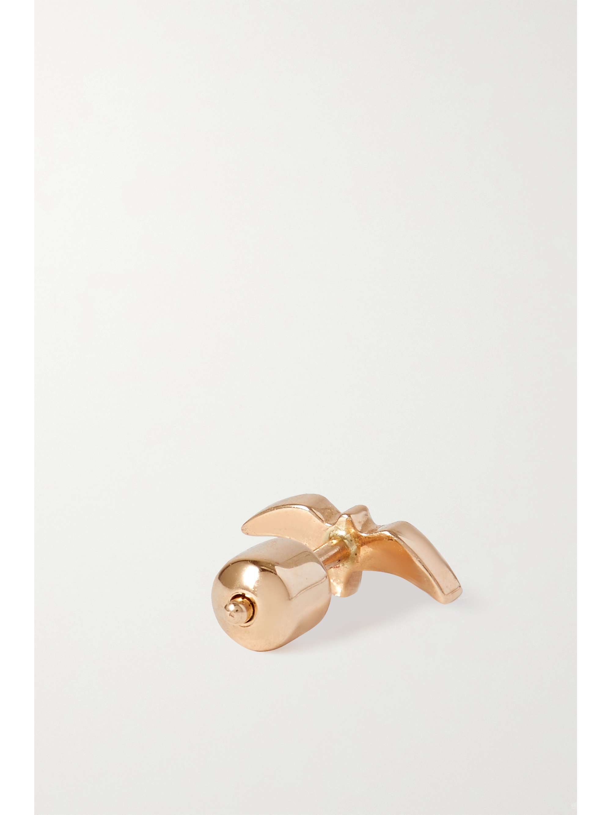 MARIA BLACK Gold diamond earring