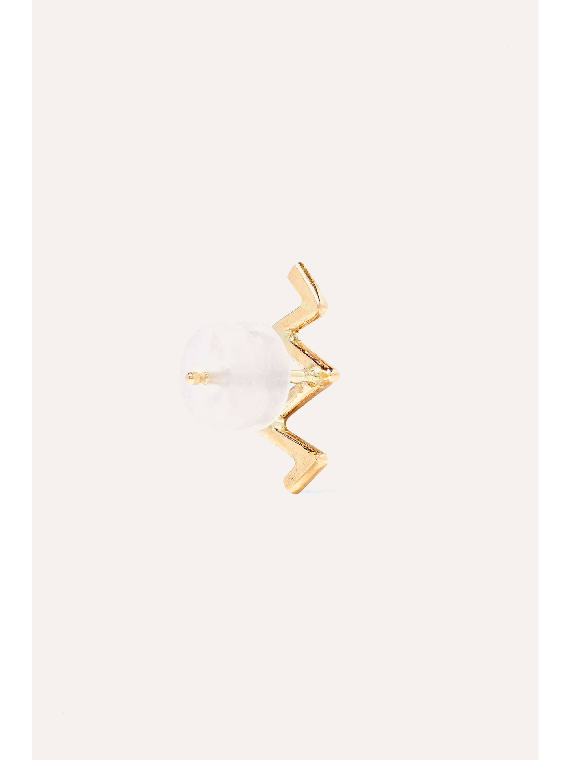 MELISSA JOY MANNING 14-karat gold earrings