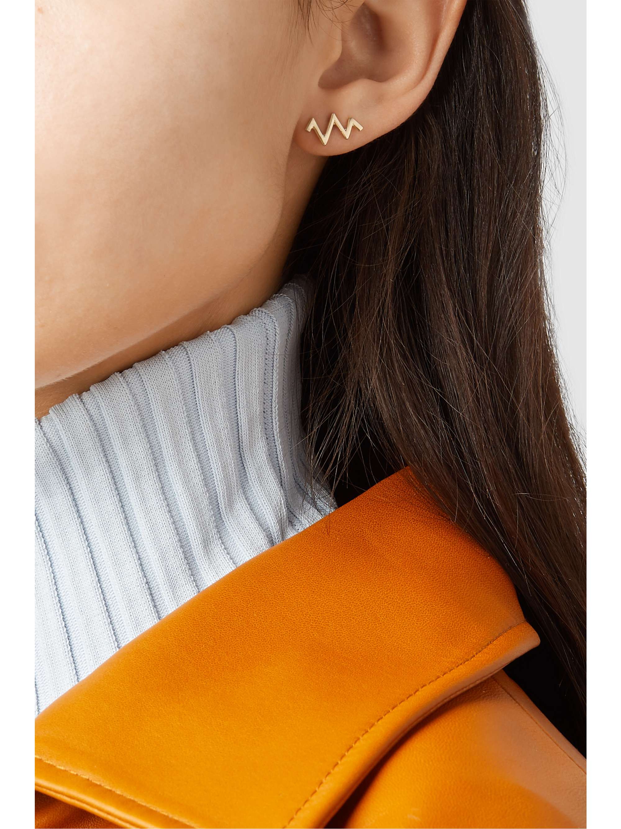 MELISSA JOY MANNING 14-karat gold earrings