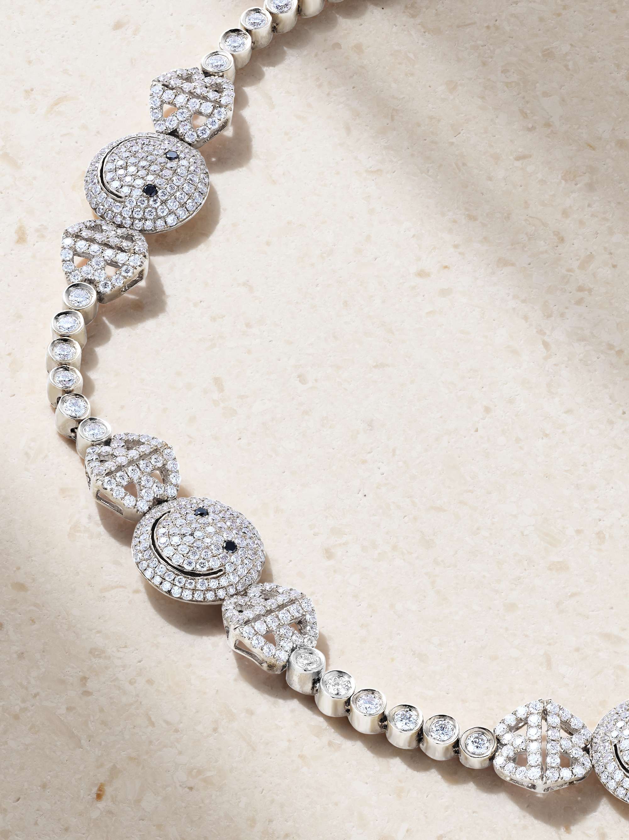 LORRAINE SCHWARTZ 18-karat rose gold diamond bracelet