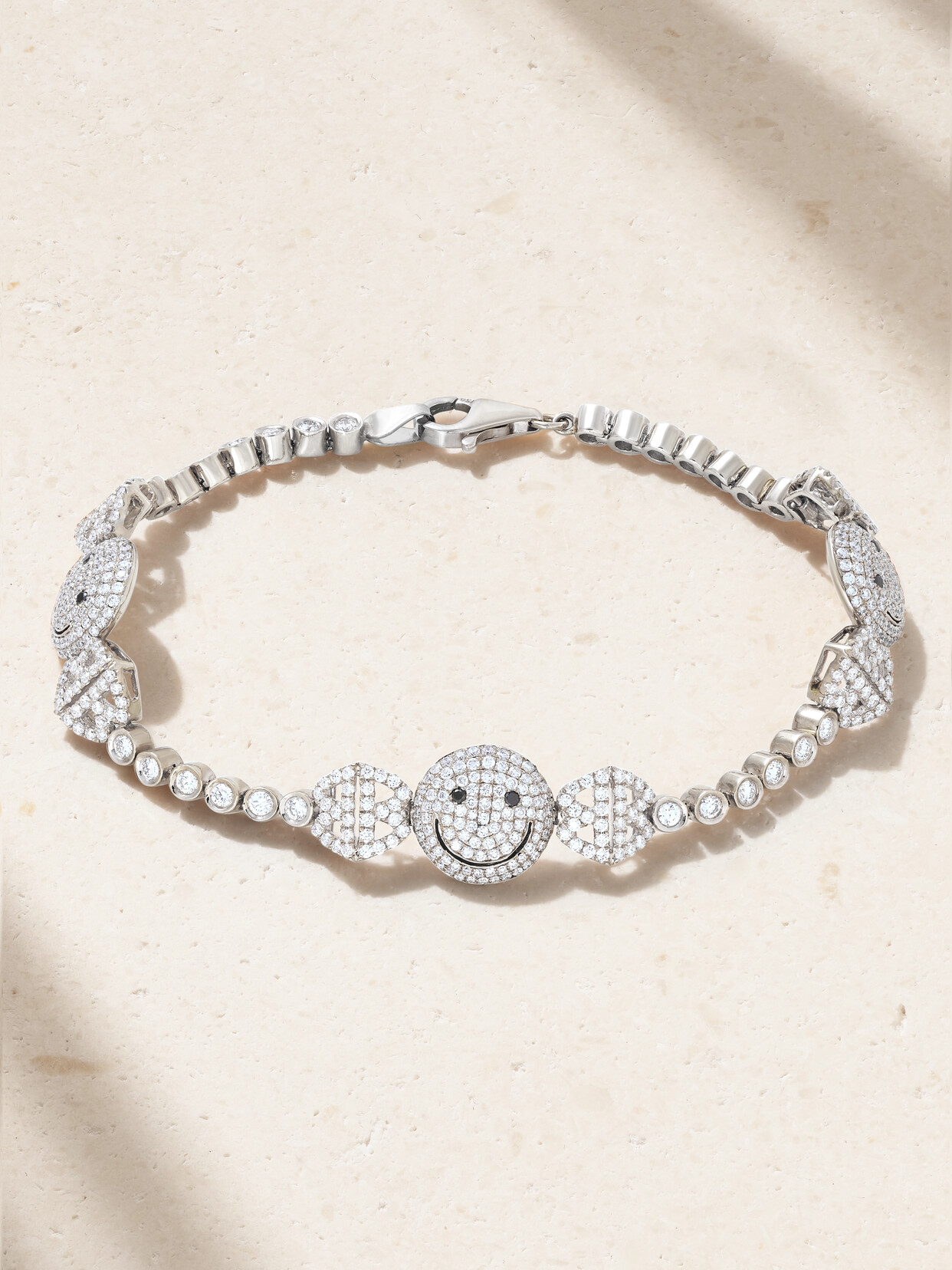 Lorraine Schwartz 18-karat White Gold Diamond Bracelet