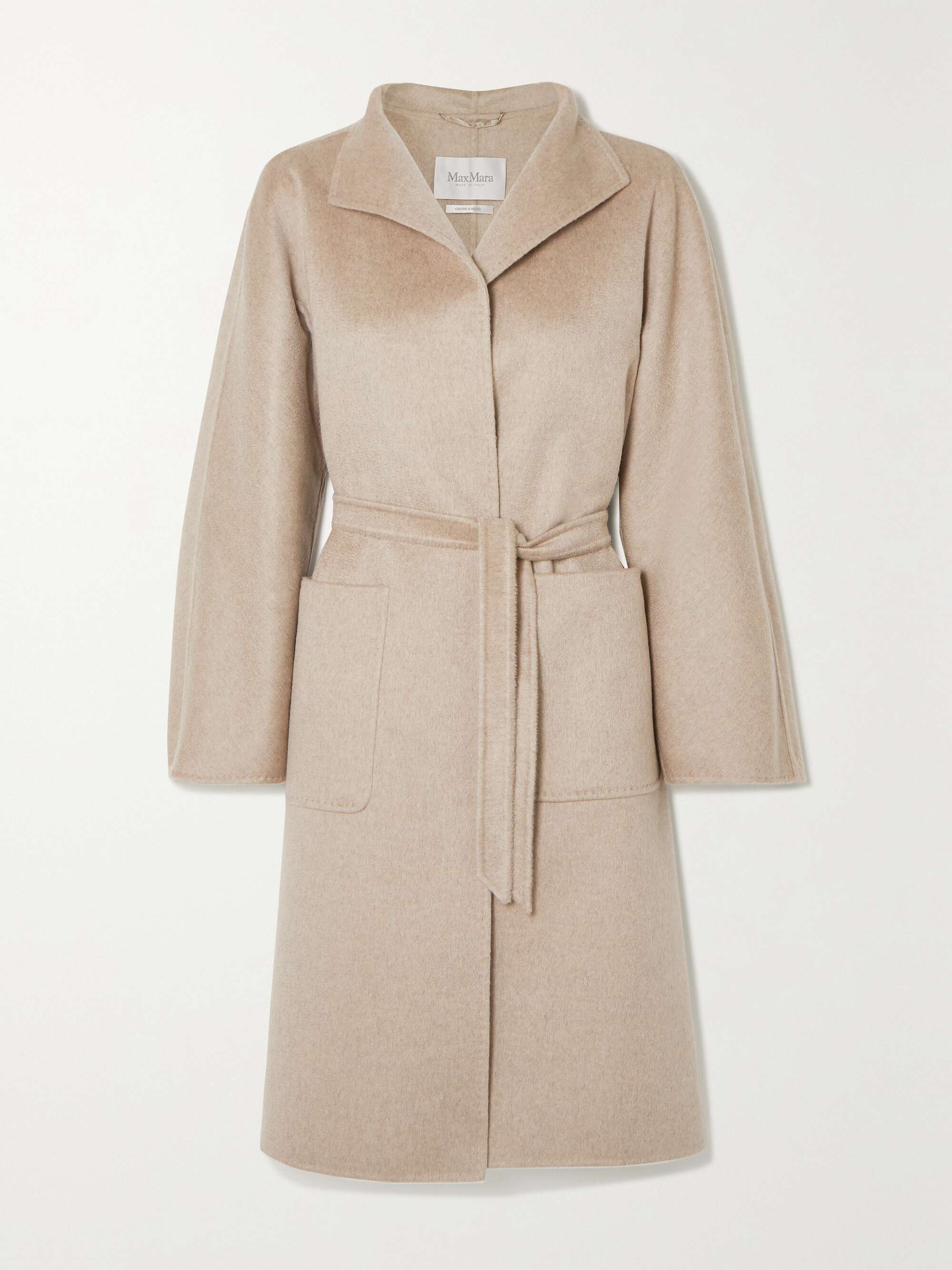 MAX MARA Lilia belted cashmere coat | NET-A-PORTER