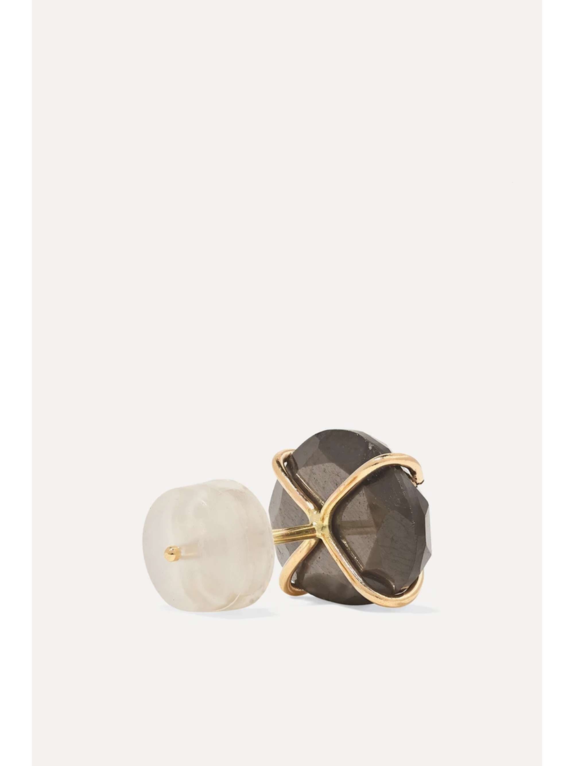 MELISSA JOY MANNING Ohrringe aus 14 Karat Gold mit Saphiren