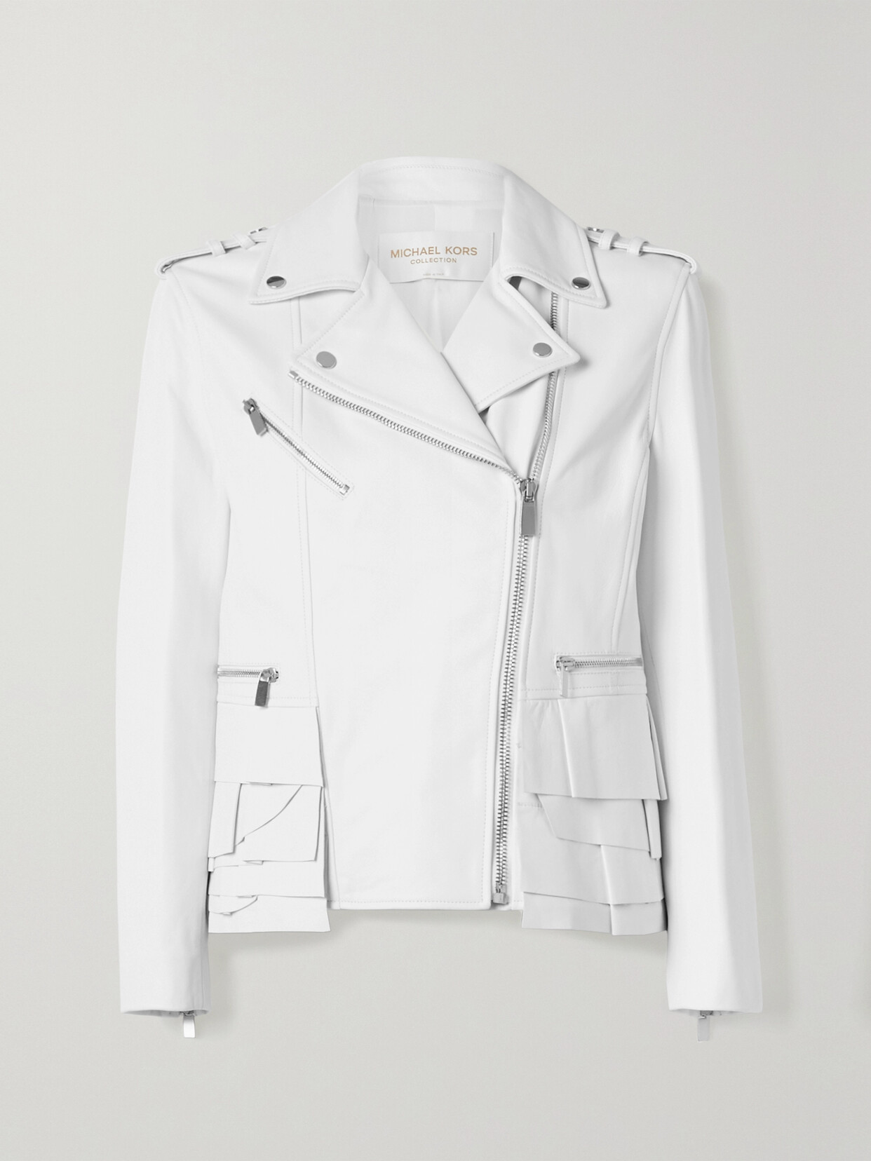 mk white jacket