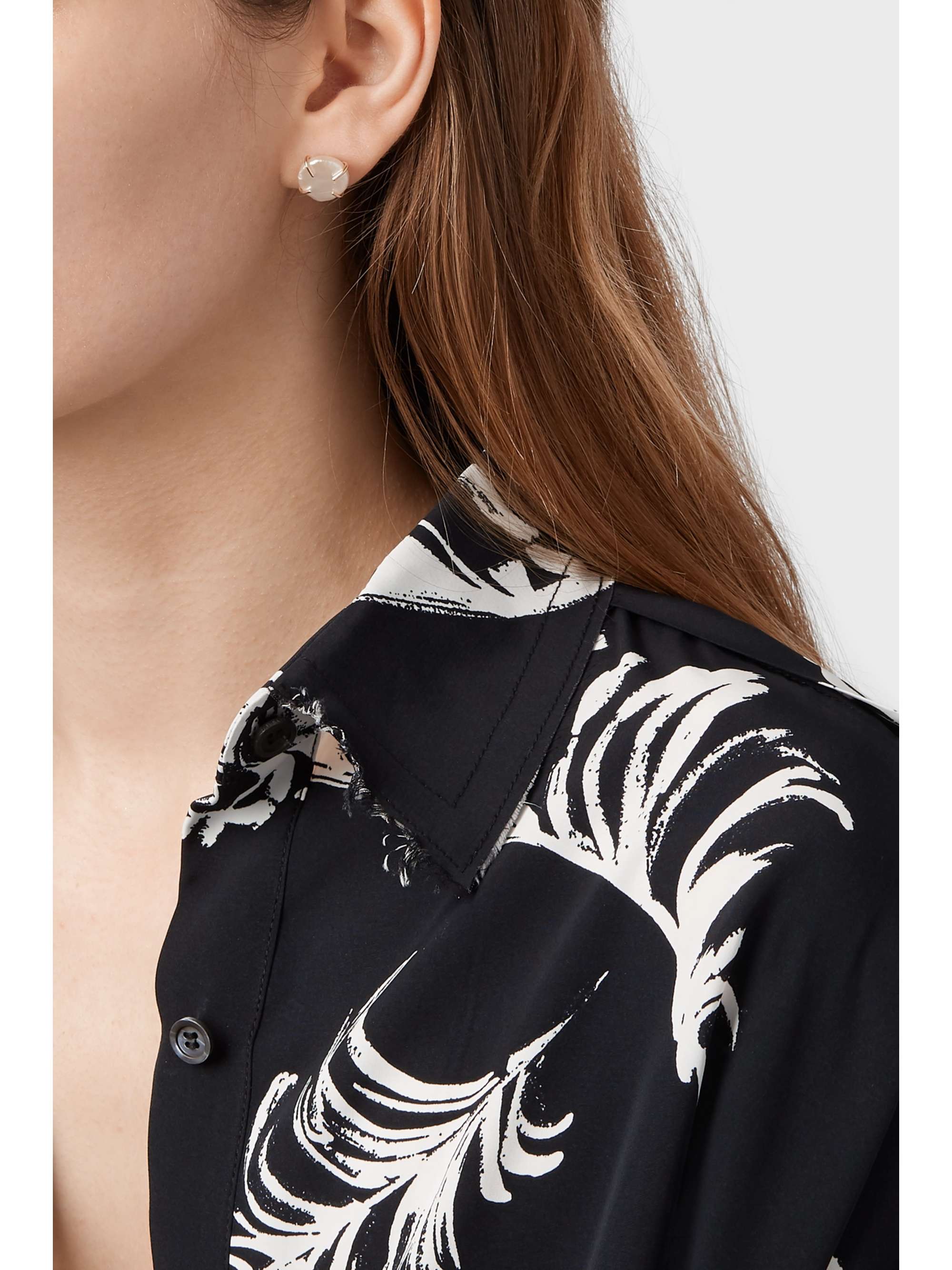 MELISSA JOY MANNING 14-karat gold pearl earrings