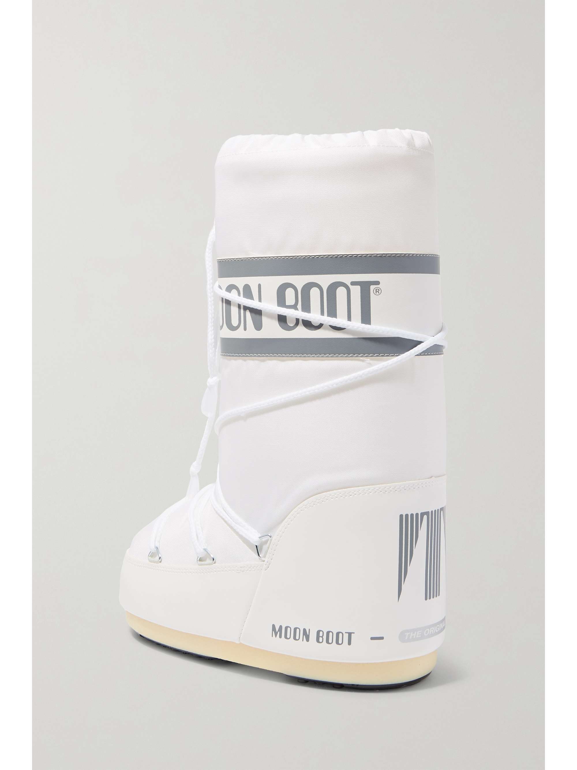 MOON BOOT Icon shell and faux leather snow boots