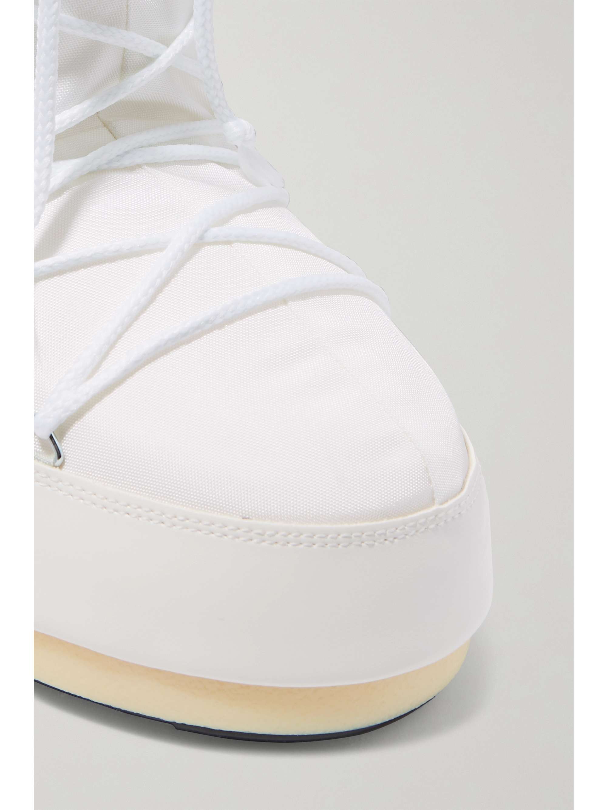 MOON BOOT Icon shell and faux leather snow boots
