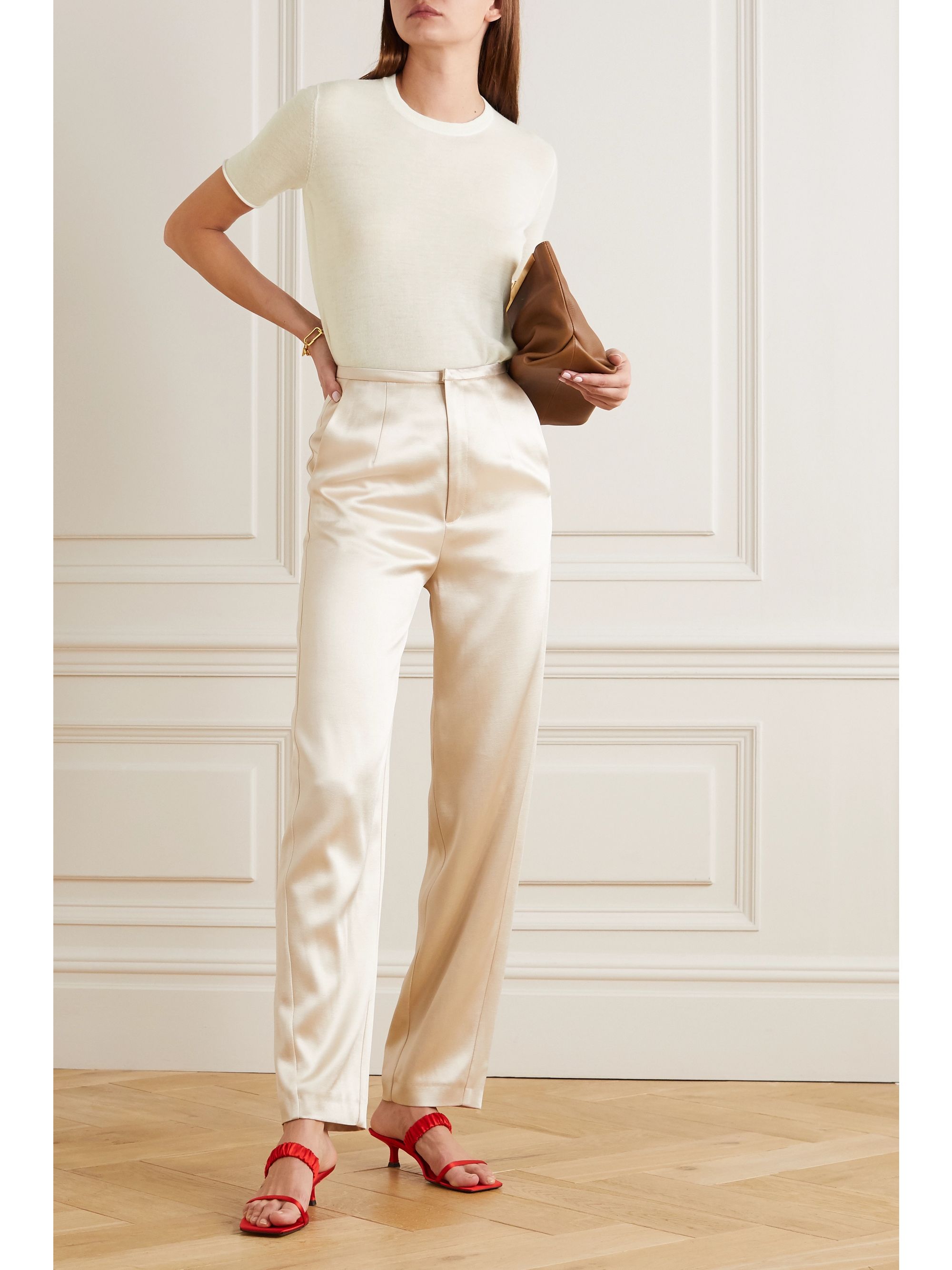 Ivory cashmere sweater Clearance