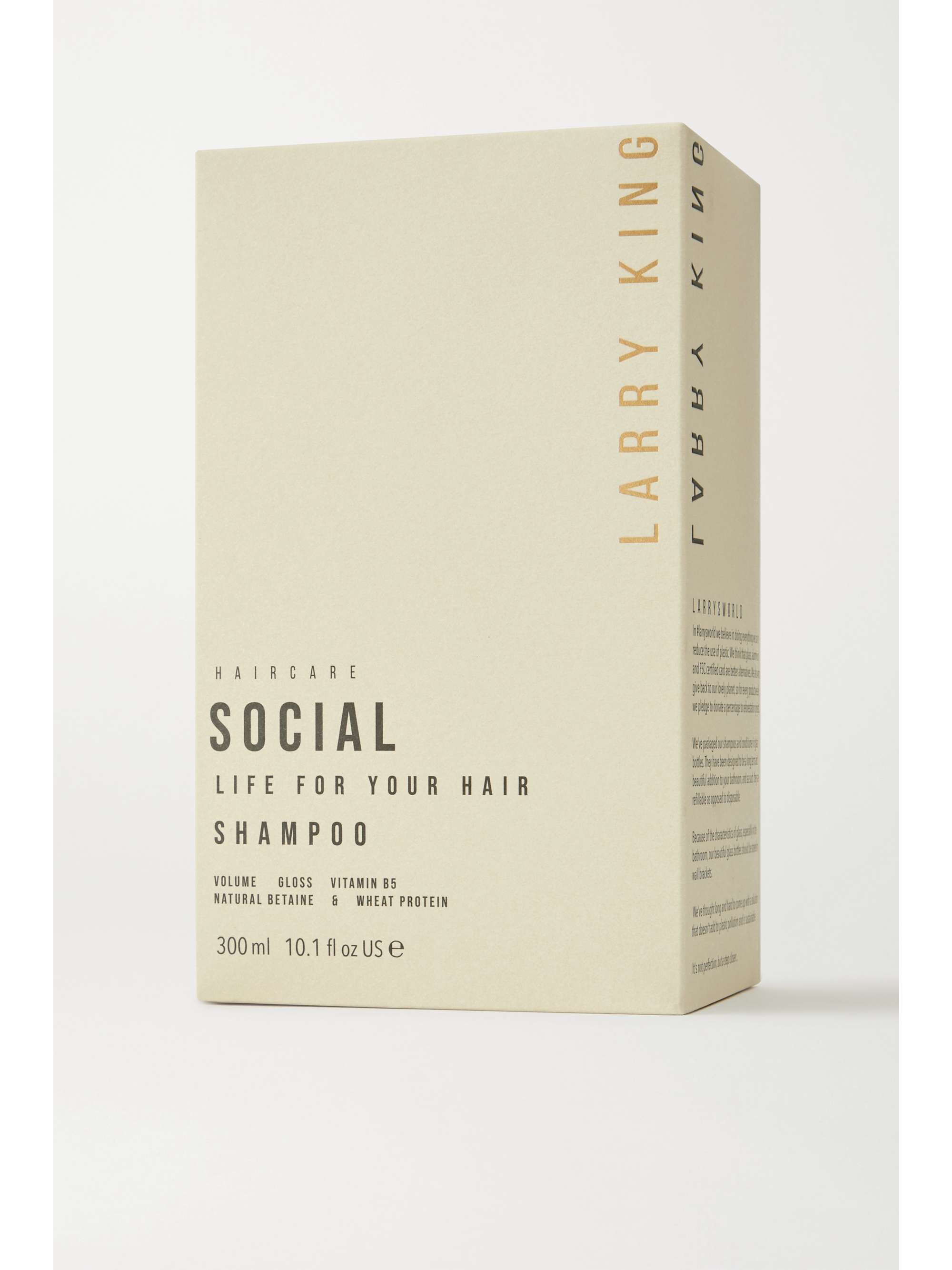 LARRY KING Social Life Shampoo, 300ml