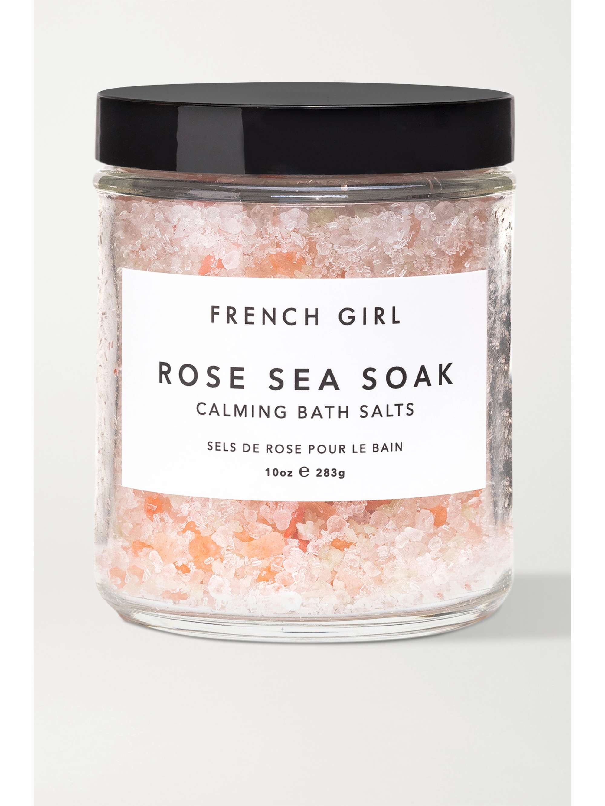 FRENCH GIRL ORGANICS Rose Sea Soak Calming Bath Salts, 283g